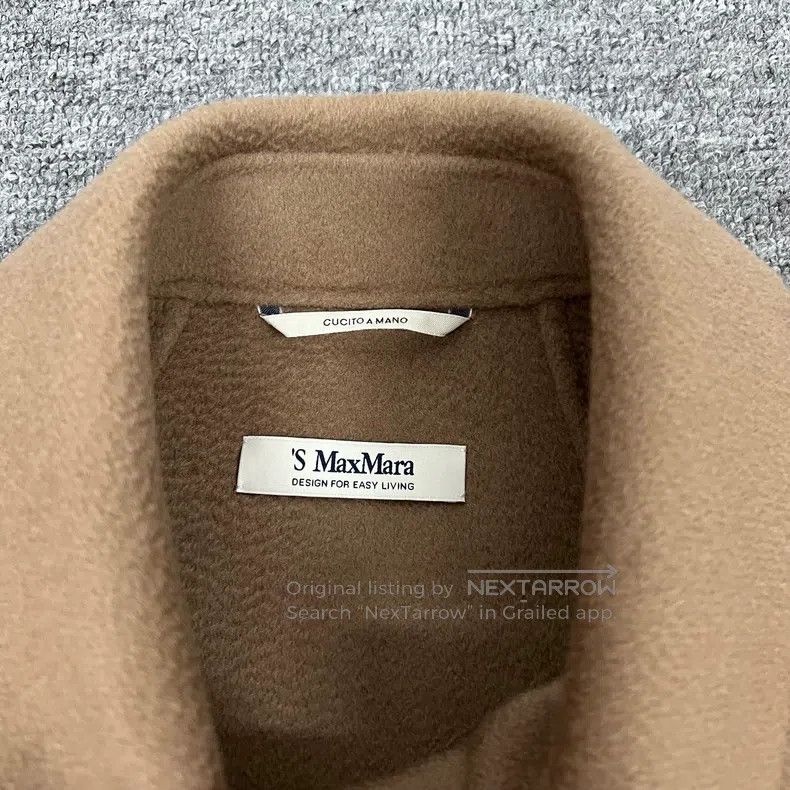 Max Mara Max Mara Short Cashmere Overcoat Size M / US 6-8 / IT 42-44 - 5 Thumbnail
