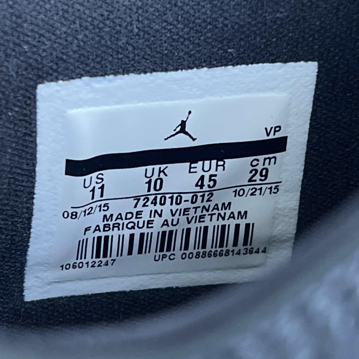 Jordan Brand Jordan Eclipse ‘Black White’ Size US 11 / EU 44 - 6 Thumbnail