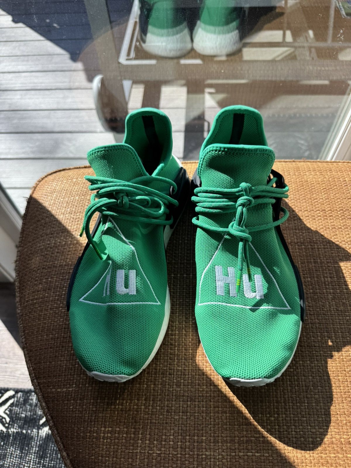 Adidas × Pharrell Pharrell x Adidas Human Race Green - Size 10 Size US 10 / EU 43 - 1 Thumbnail