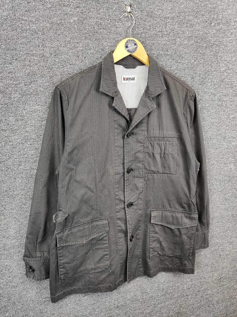Kansai Yamamoto Vintage Kansai Yamamoto Chore Button Jacket Size US M / EU 48-50 / 2 - 5 Thumbnail