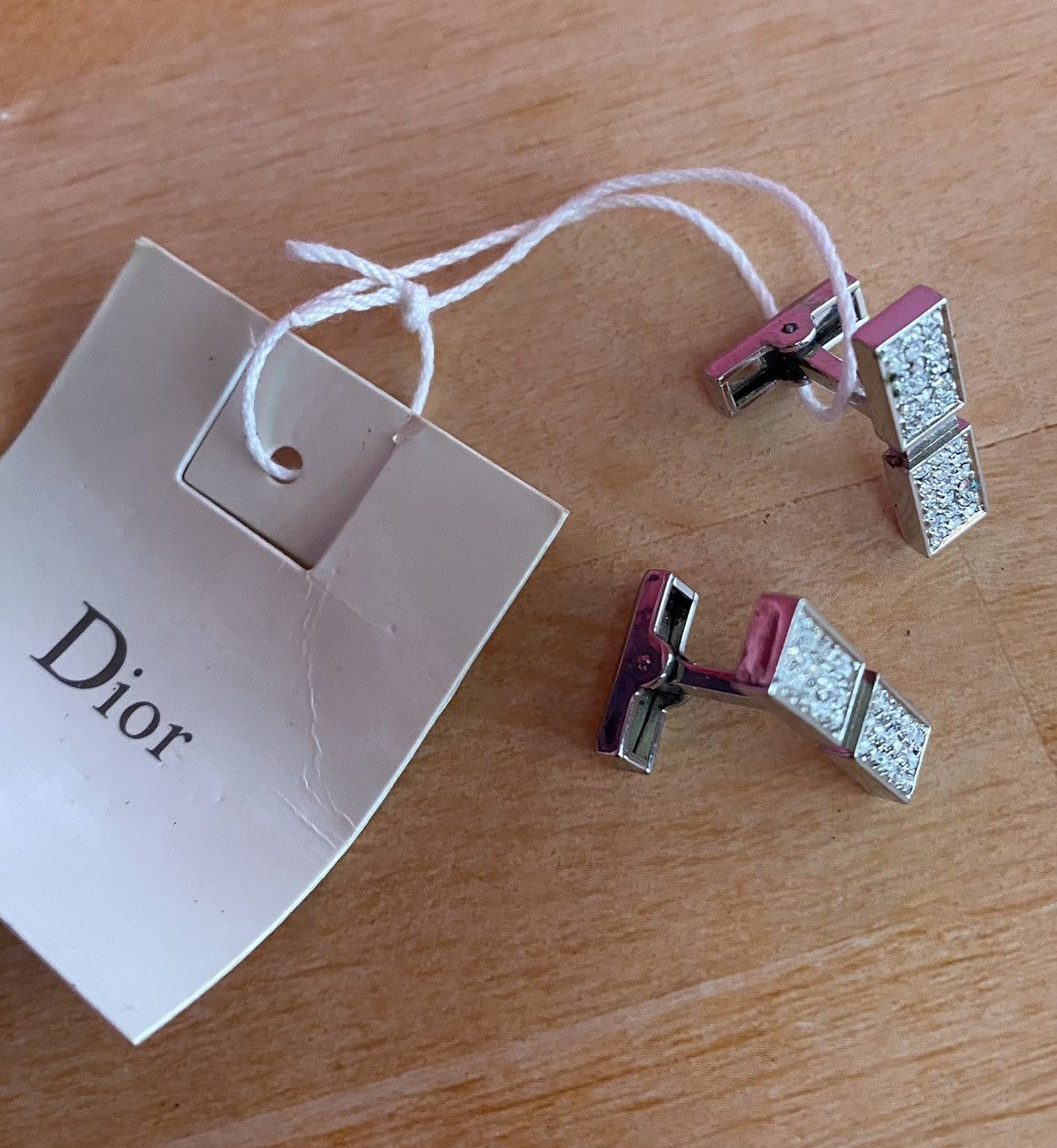 Dior Dior tbar crystal panel cuff links nwt Size ONE SIZE - 3 Thumbnail