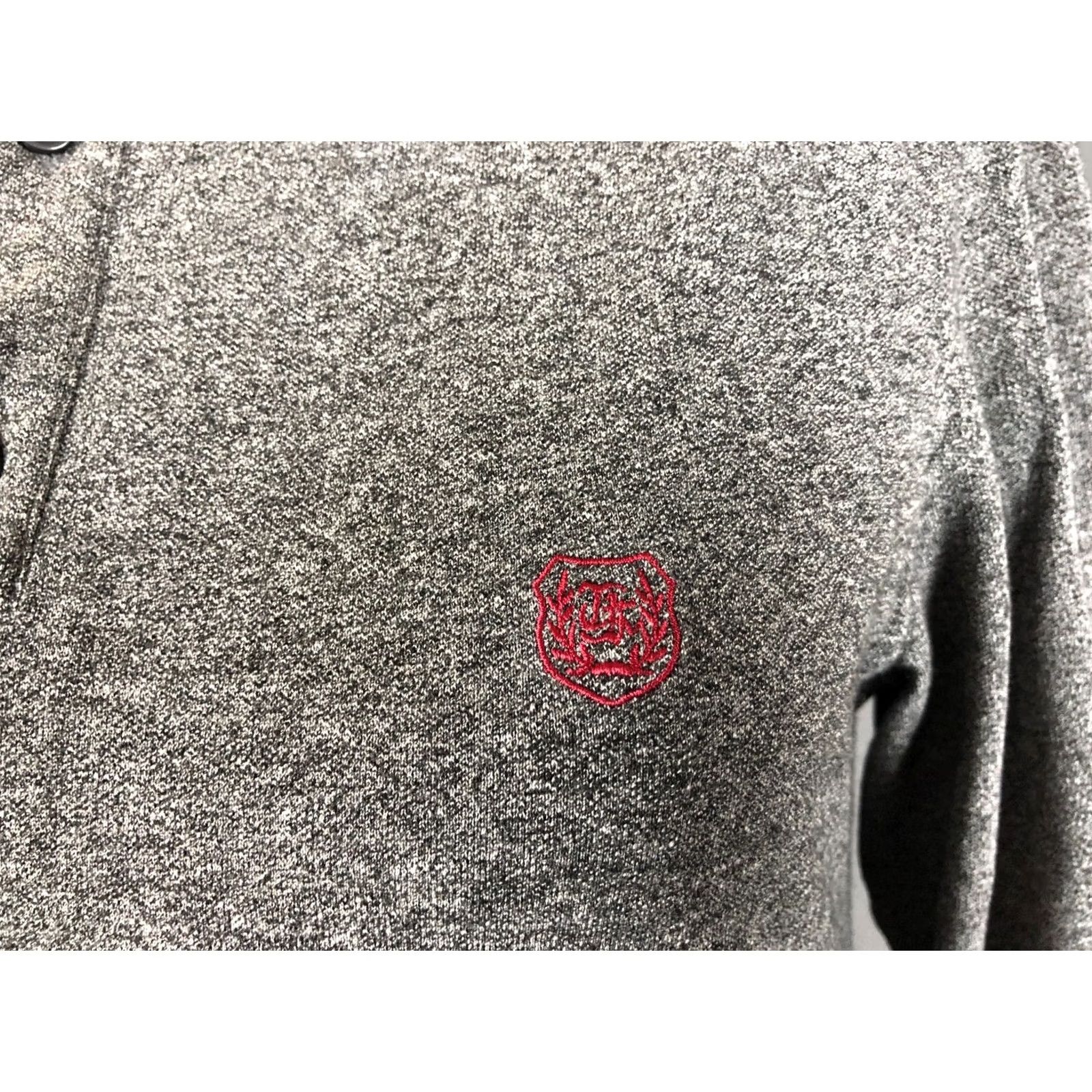 The Kooples The Kooples Polo Cotton Gray Women M Size Polo Shirt Embroidered Logo Classic Breathable Regular Size M / US 6-8 / IT 42-44 - 7 Thumbnail