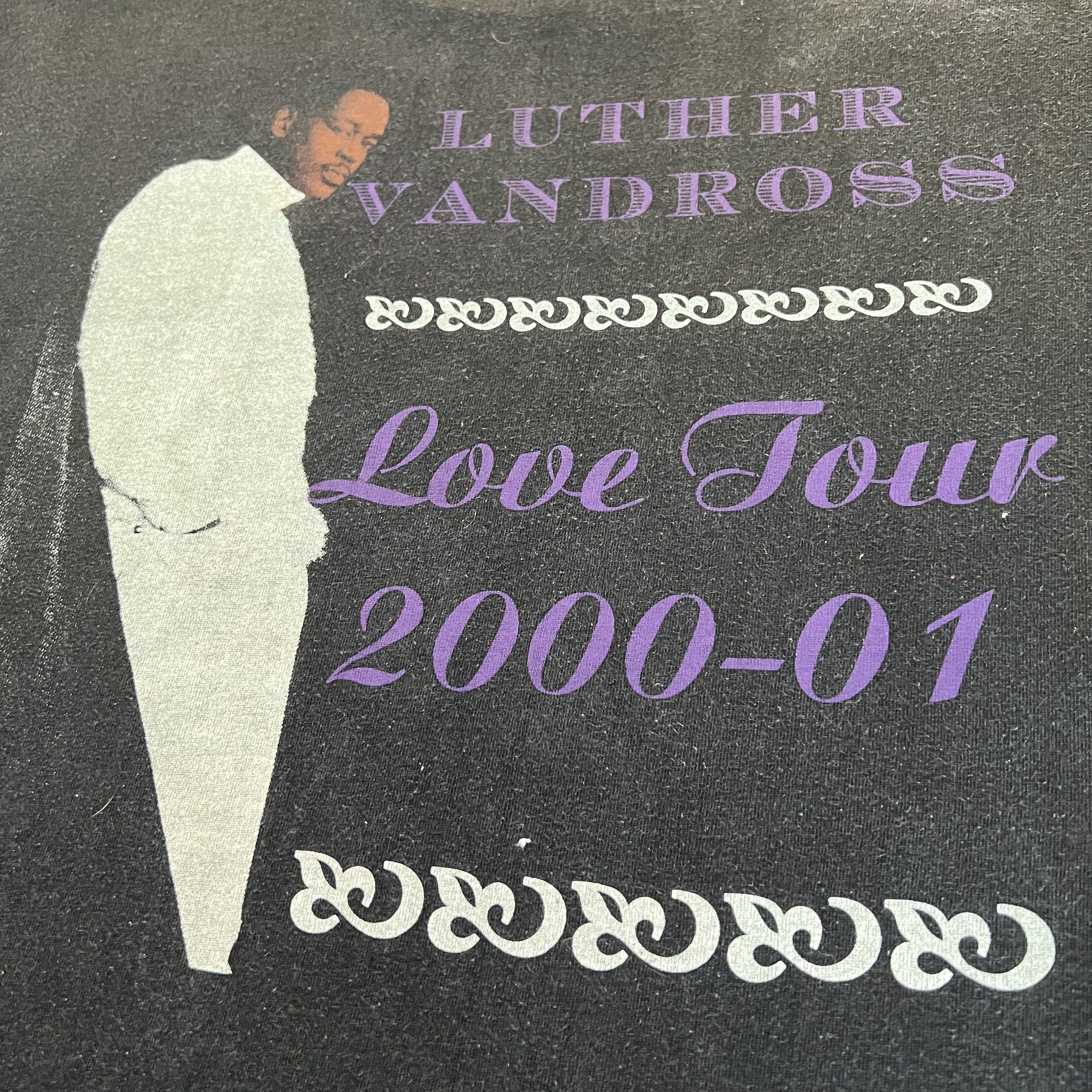 Band Tees Vintage Y2K Luther Vandross Love Tour Tee Faded Soul R&B Size US L / EU 52-54 / 3 - 13 Thumbnail