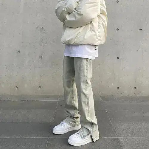 Japanese Brand Skinny Jeans Y2k Fashion Casual Vintage Fit Distressed Size US 32 / EU 48 - 1 Thumbnail