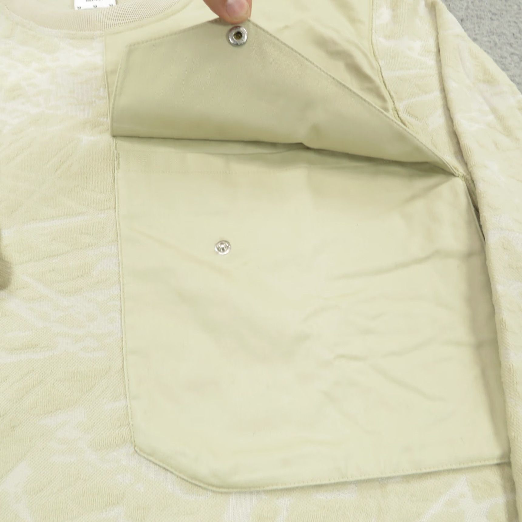 Nike Nike Sweatshirt Mens Medium ADV Dri Fit Pullover Tech Pack Crewneck Orewood Brown Beige Logo Pocket Fleece Dri Fit, NF? Size US M / EU 48-50 / 2 - 5 Thumbnail