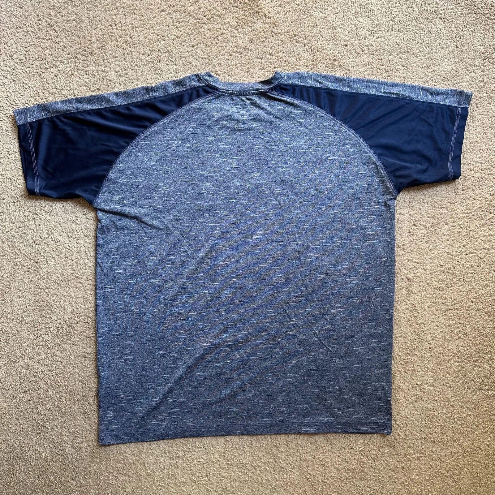 Champion Uconn Shirt Men's XL Crewneck Short Sleeve Blue Polyester Size US XL / EU 56 / 4 - 2 Thumbnail