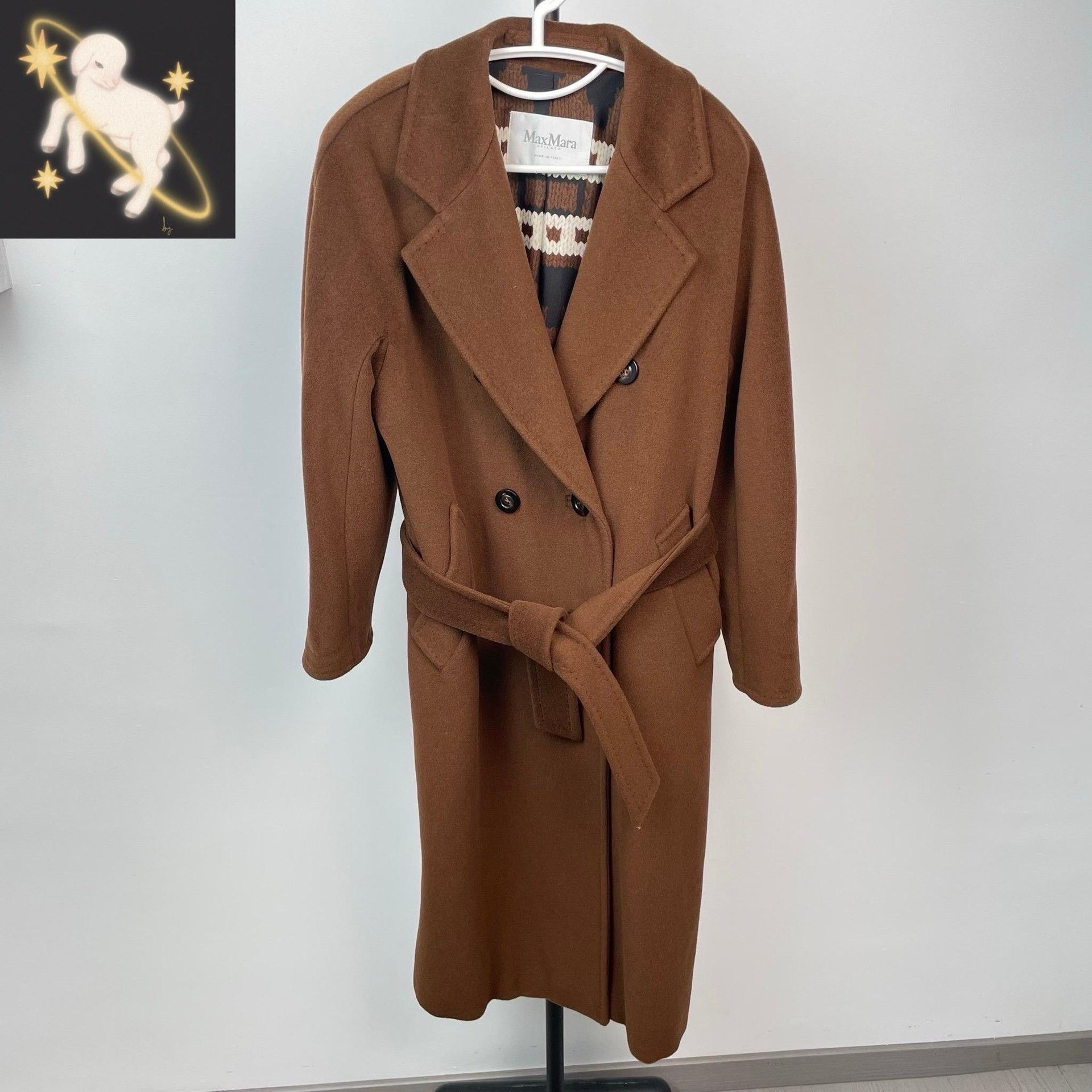 Max Mara Max Mara Brown Coat 36 Women Size S / US 4 / IT 40 - 1 Thumbnail