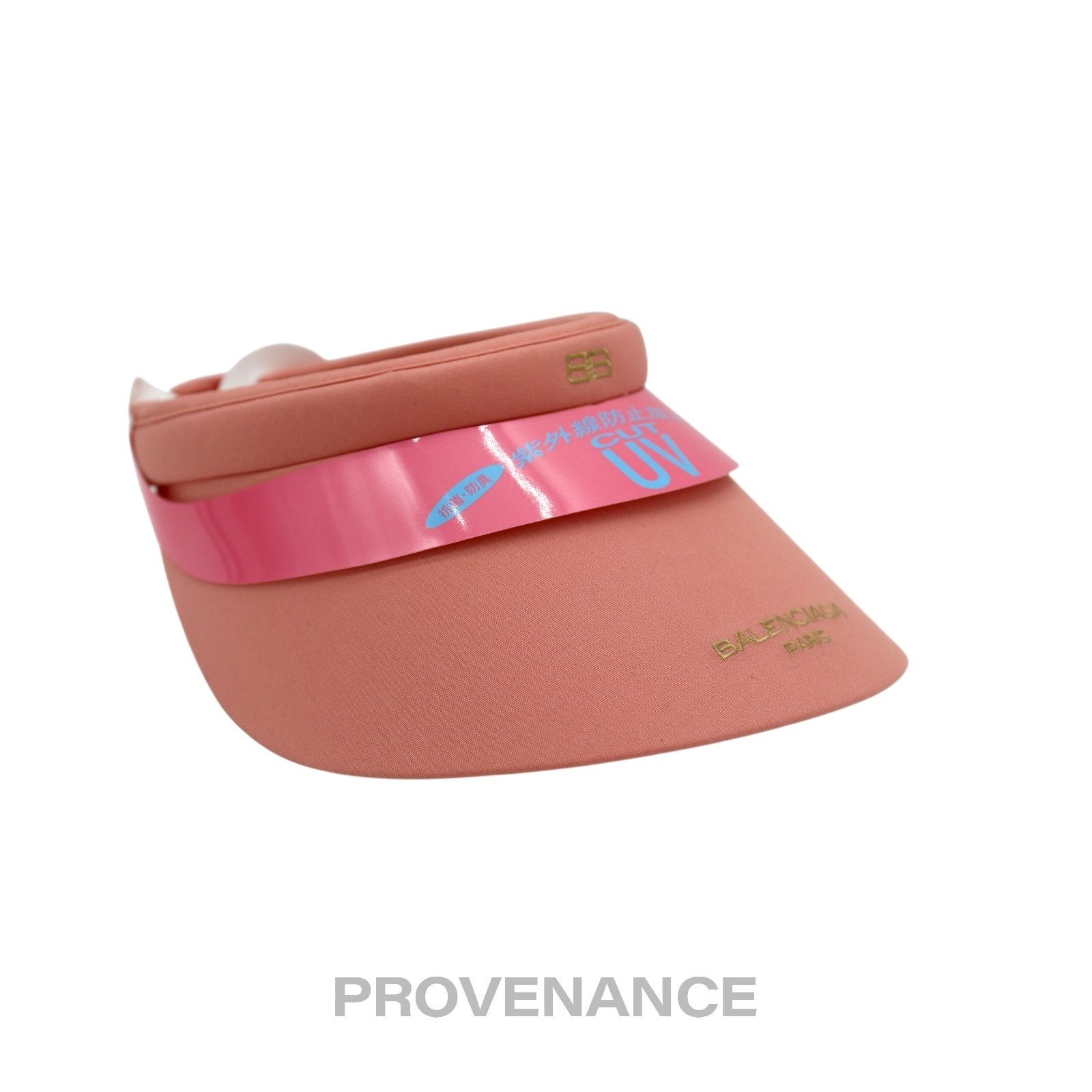 Balenciaga 🔴 Balenciaga BB Logo Visor - Powder Pink Size ONE SIZE - 3 Thumbnail