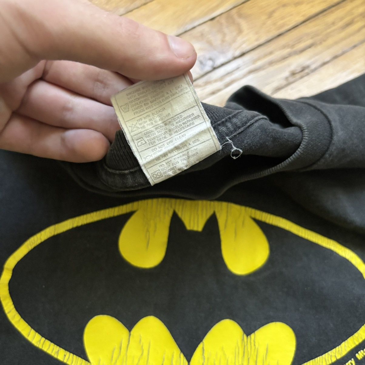 Hysteric Glamour Grail Vintage DC Comics 1996 Batman Big logo T-Shirt Size US S / EU 44-46 / 1 - 9 Thumbnail