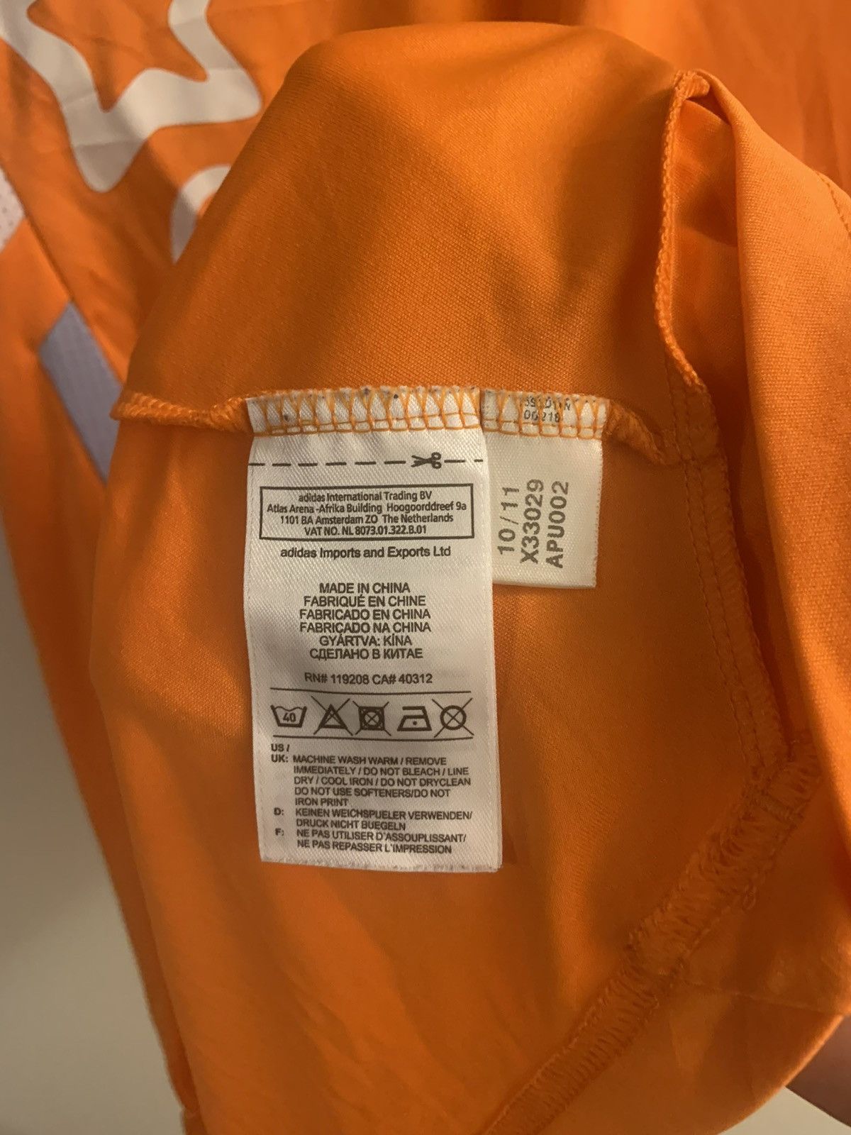 Adidas Houston Dynamo MLS Adidas Jersey Size US S / EU 44-46 / 1 - 5 Thumbnail
