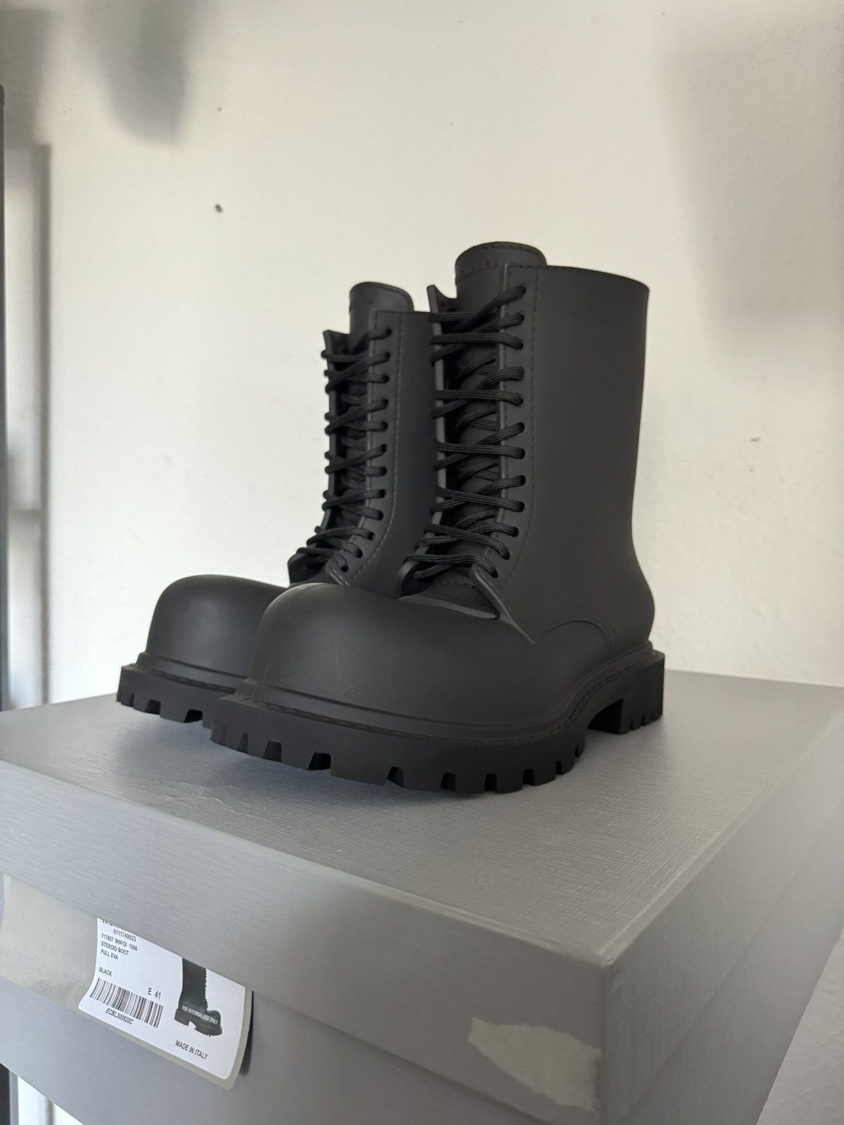 Balenciaga Balenciaga Steroid Boots Black Size US 8 / EU 41 - 1 Thumbnail