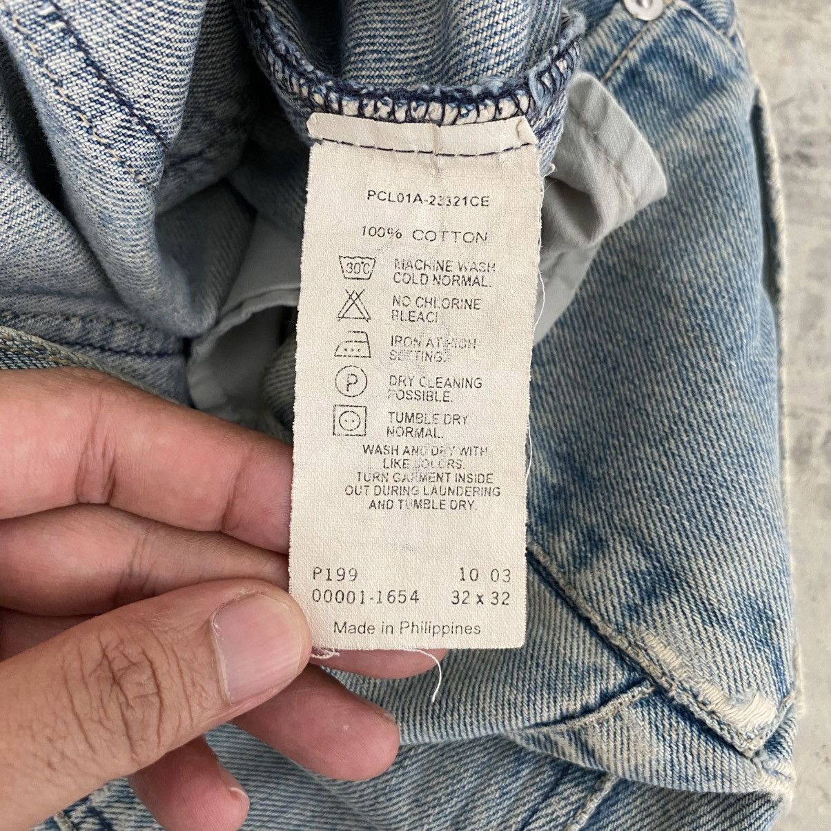 Levi's Vintage Levis Engineered Jeans Takuya Kimura Regular Jeans Size US 32 / EU 48 - 14 Thumbnail