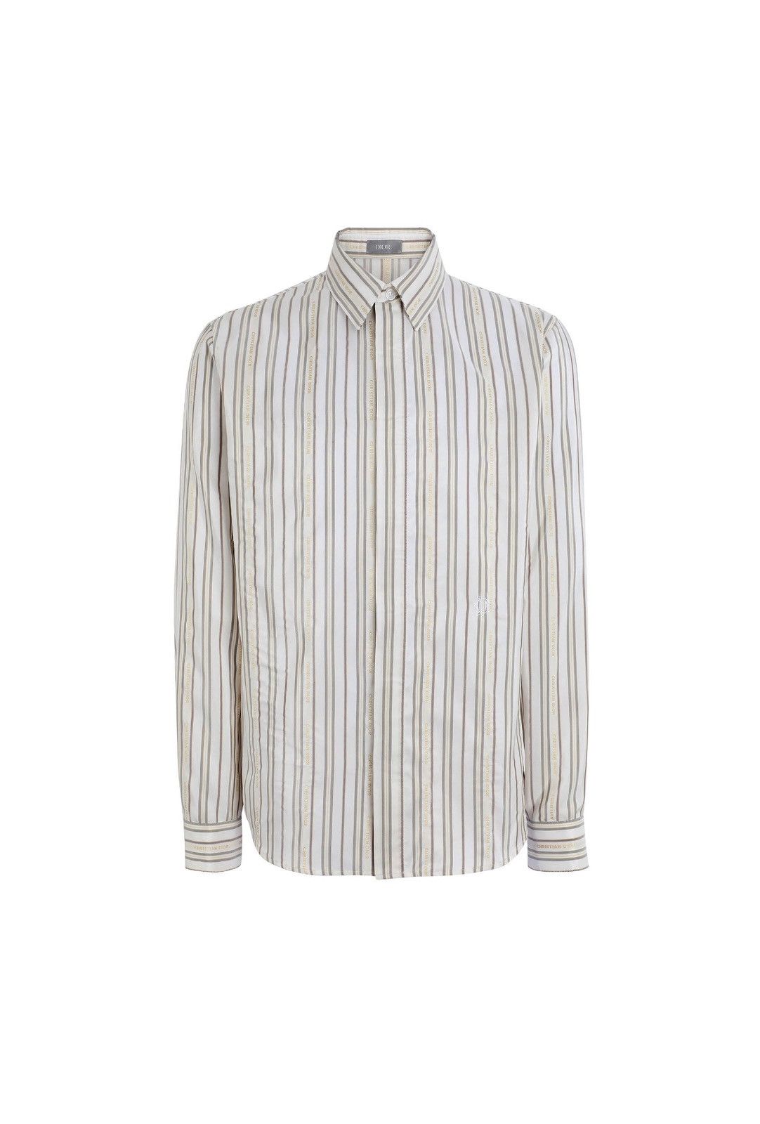 Dior Christian Dior stripped dress shirt 40 Size US M / EU 48-50 / 2 - 1 Thumbnail