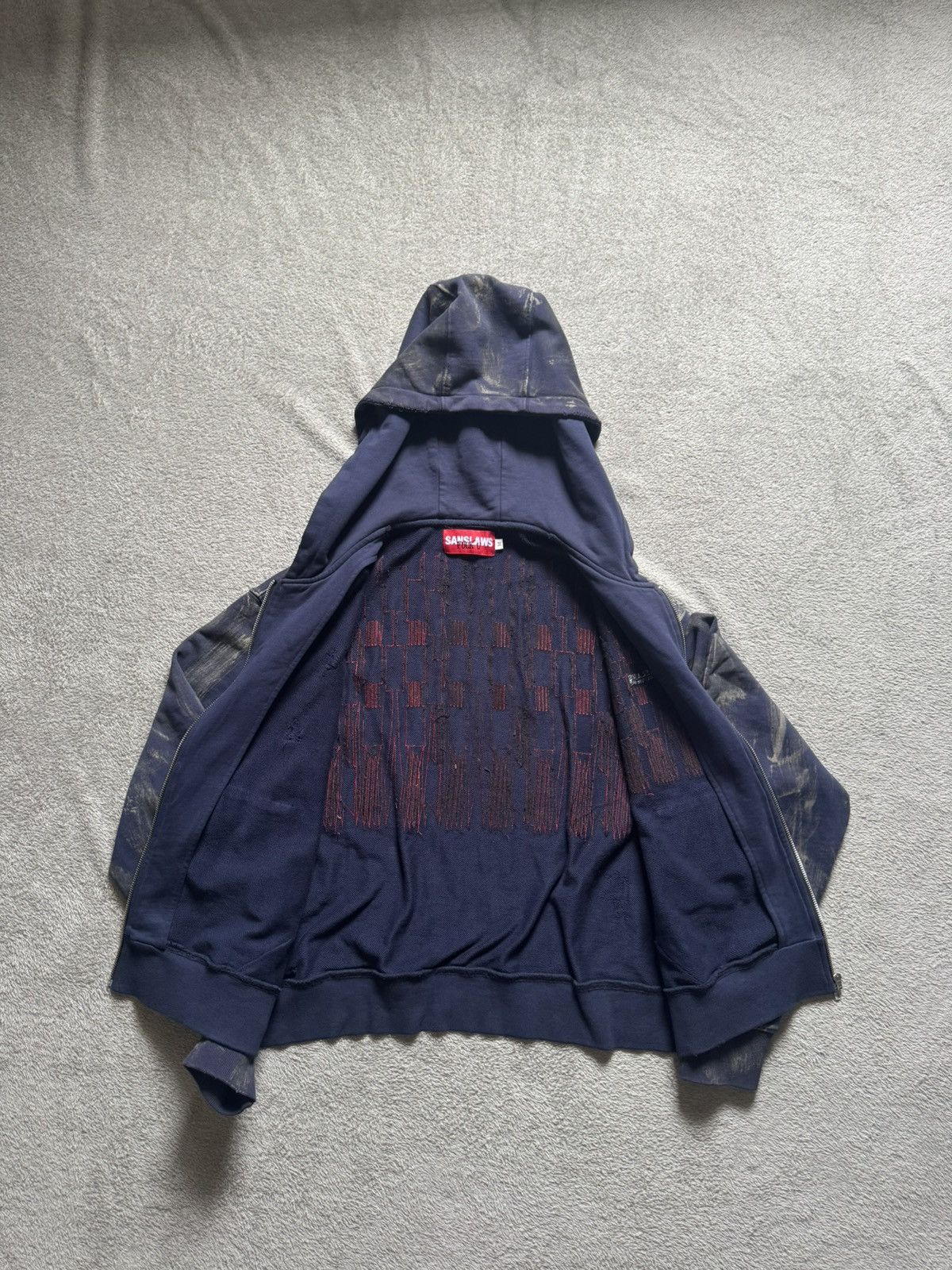 Other Sanslaws Mud Dye Distressed Hoodie Size US M / EU 48-50 / 2 - 3 Thumbnail