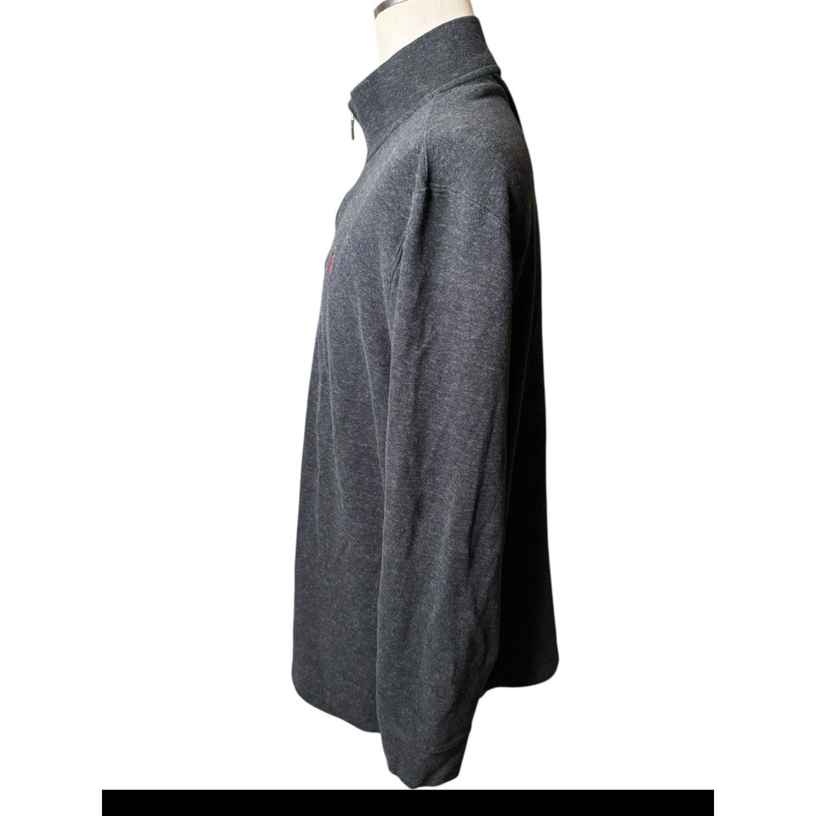 Polo Ralph Lauren Ralph Lauren Quarter Zip Pullover Sweater Men’s 2XL Charcoal Size US XXL / EU 58 / 5 - 3 Thumbnail