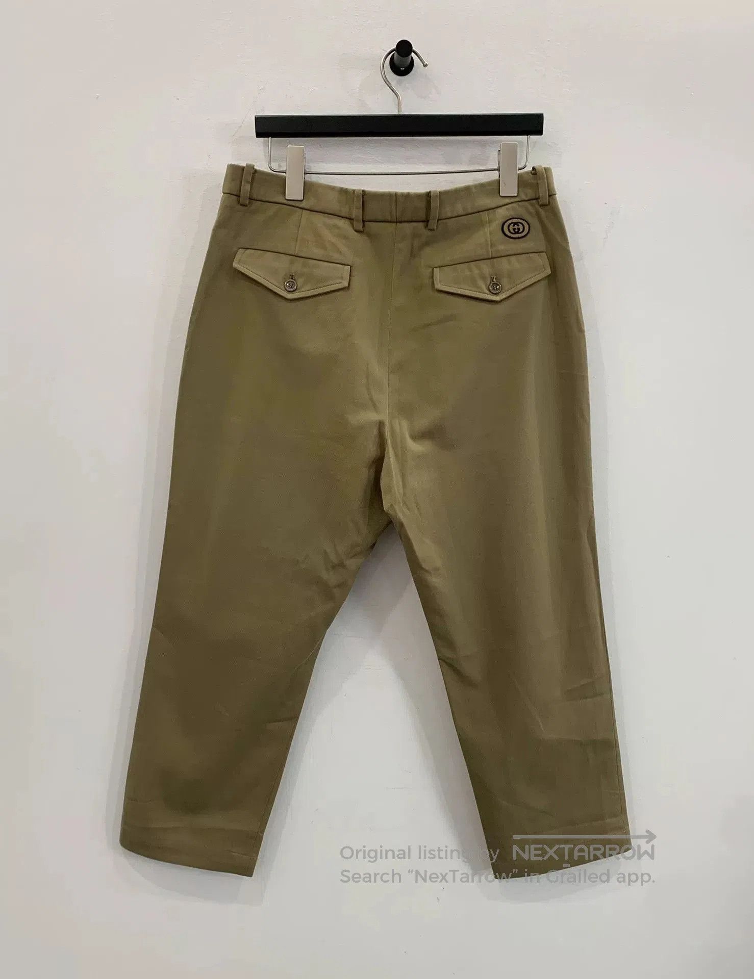 Gucci Gucci Men's Cropped Casual Pants Size 48. Size US 32 / EU 48 - 2 Thumbnail