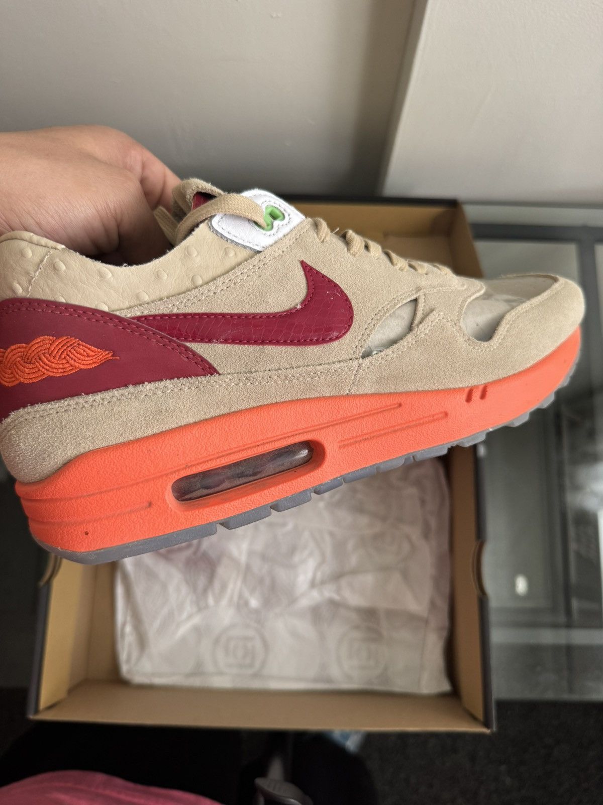Nike Nike Air Max 1 clot kiss of death 2021 Size US 10 / EU 43 - 6 Thumbnail