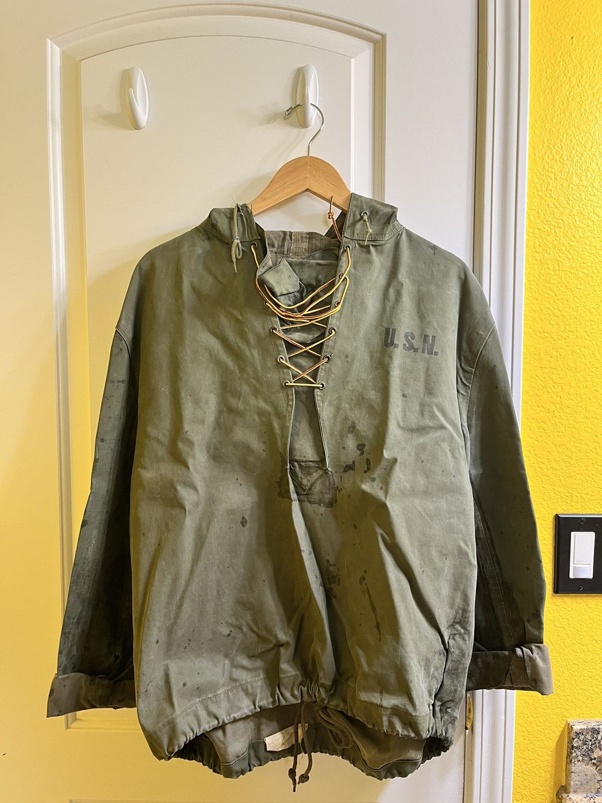 Usn × Vintage Vintage US Navy Anorak | Grailed