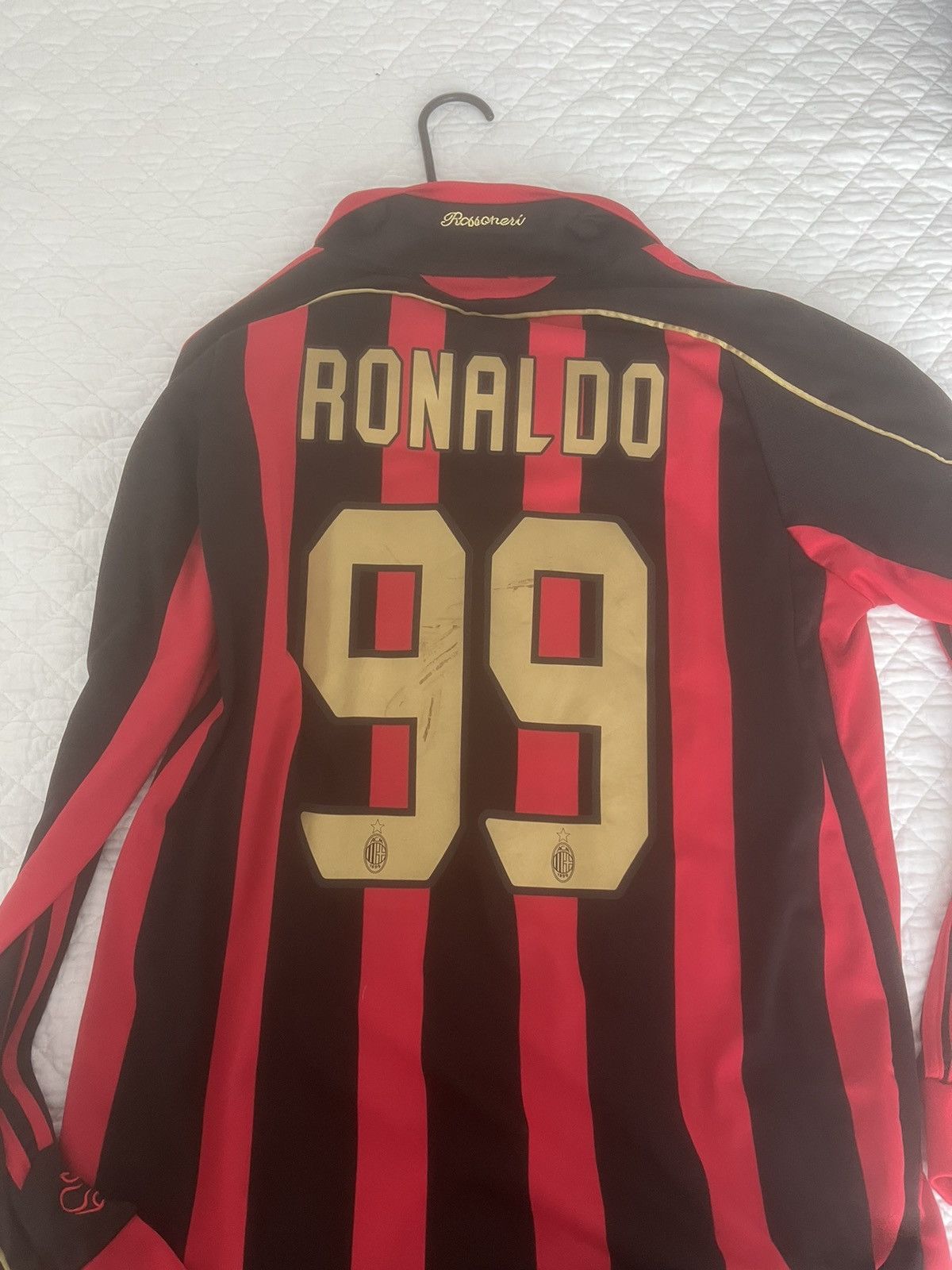 Rare AC Milan Jersey Ronaldo 99