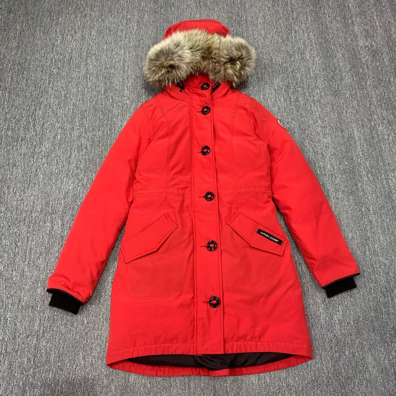 Canada Goose canada goose red long down jacket XS Size XS / US 0-2 / IT 36-38 - 1 Thumbnail