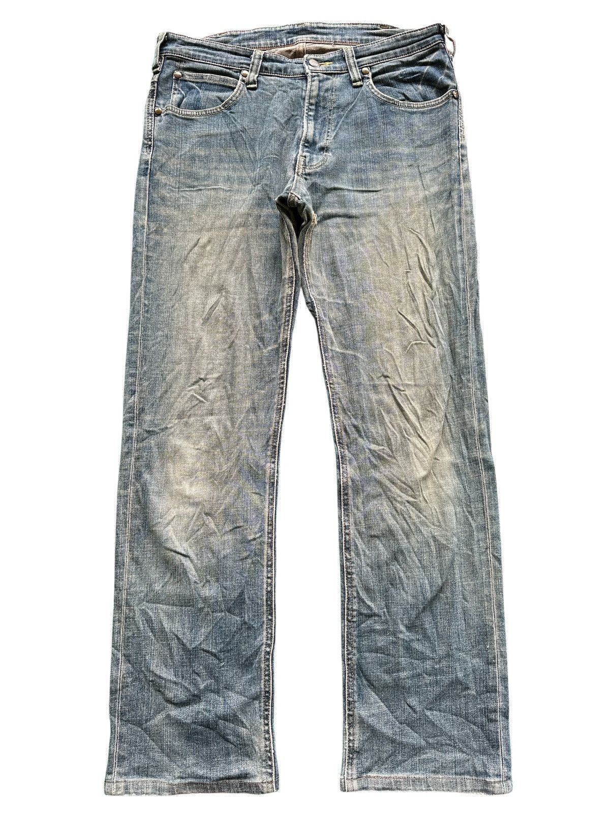 Japanese Brand Vintage Distress Wrangler 32x39 Size US 32 / EU 48 - 1 Thumbnail