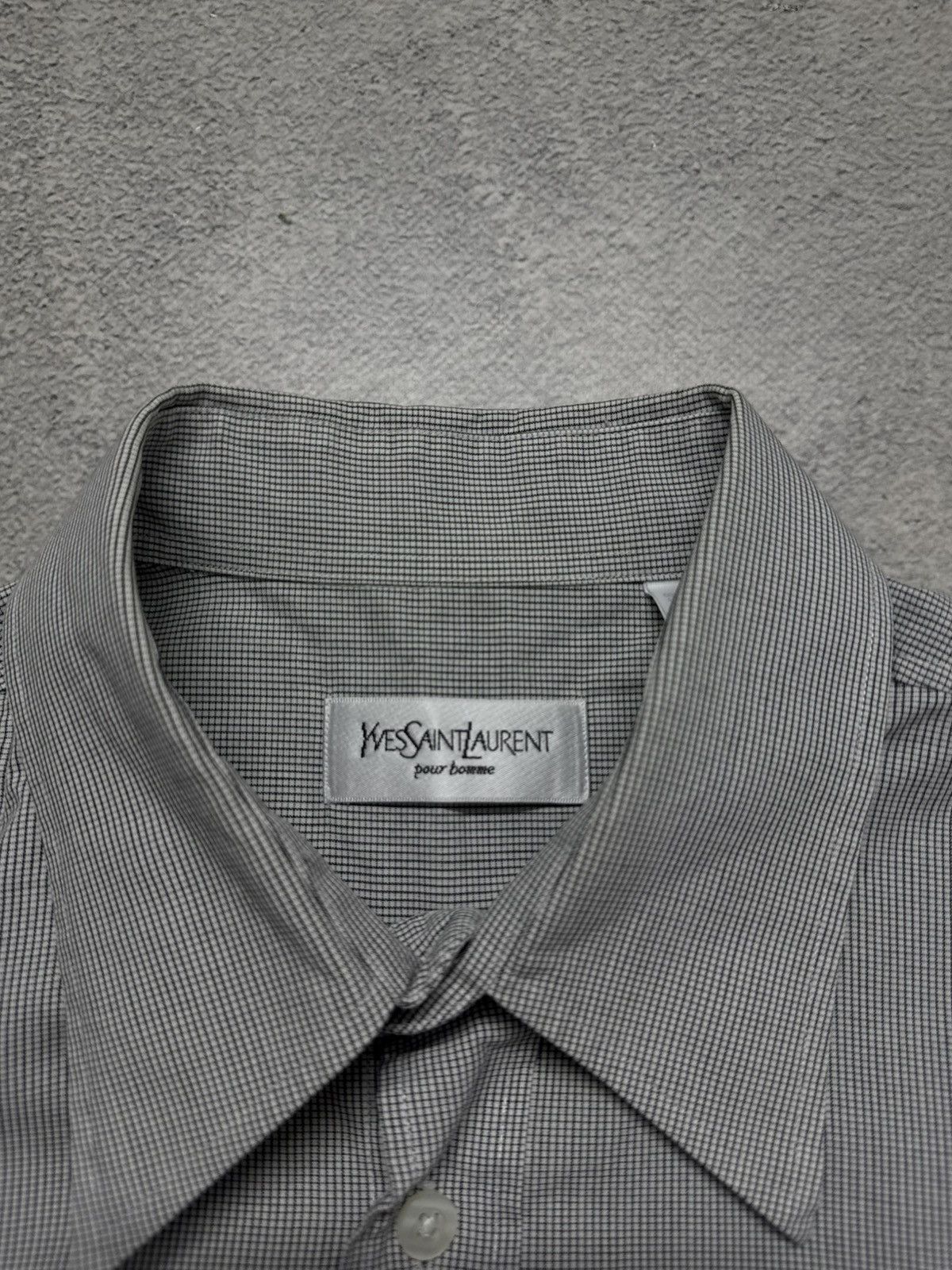Yves Saint Laurent Vintage Yves Saint Laurent YSL Shirt Luxury Size US L / EU 52-54 / 3 - 8 Thumbnail