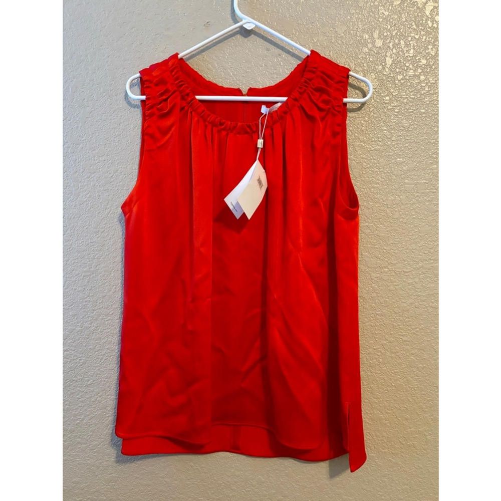 Hugo Boss Hugo Boss NEW WITH TAGS! Red Tank Blouse Size XL / US 12-14 / IT 48-50 - 2 Thumbnail