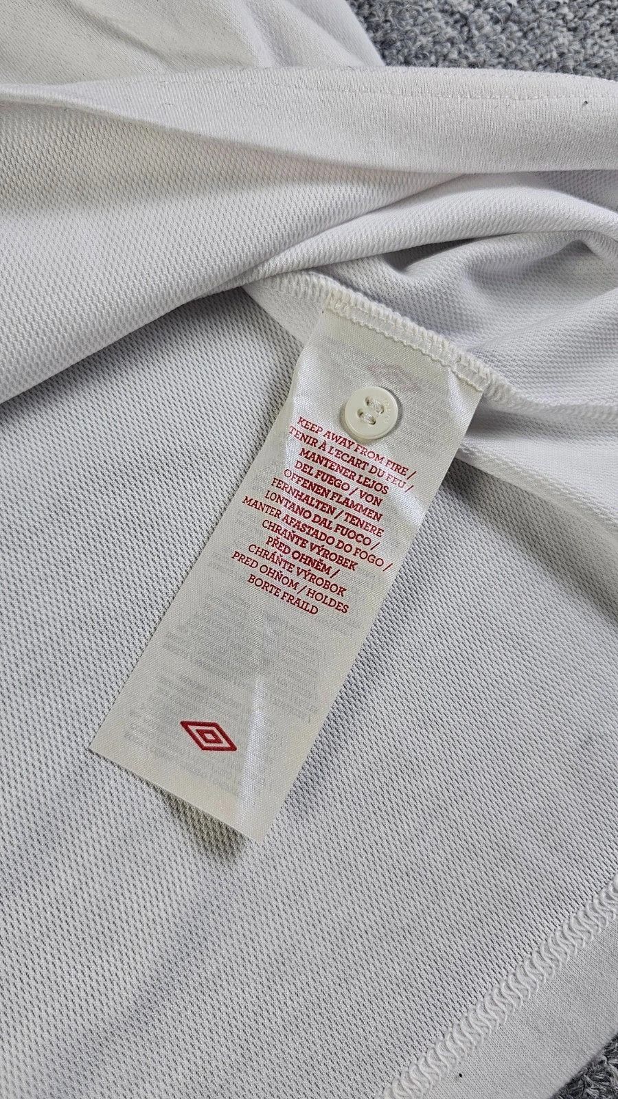 Umbro Umbro England 2012 Home Jersey Long Sleeve White XXL Tailor Size US XXL / EU 58 / 5 - 7 Thumbnail