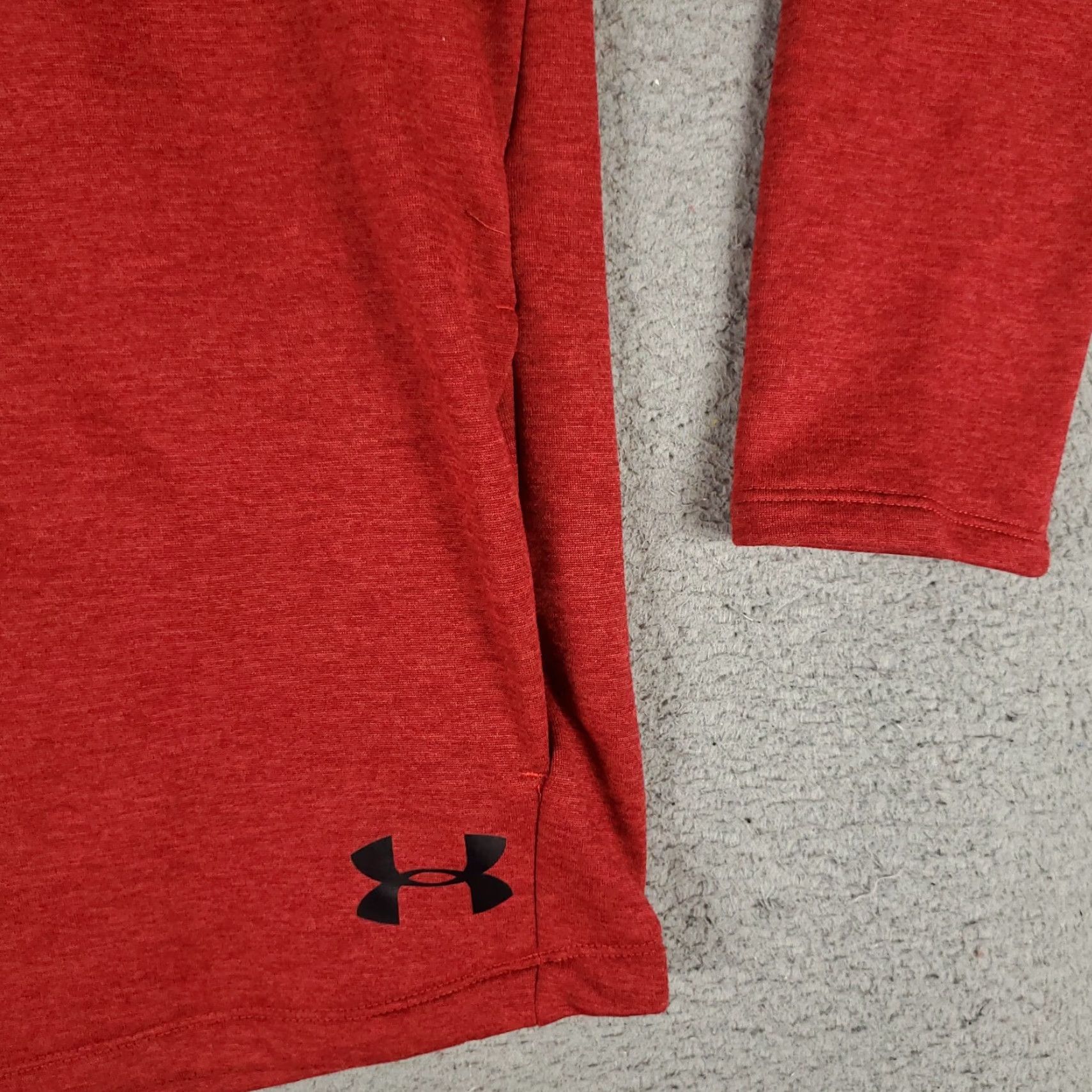 Under Armour Under Armour Hoodie Mens Small Red Casual Pullover Sweatshirt Sweater Size US S / EU 44-46 / 1 - 4 Thumbnail