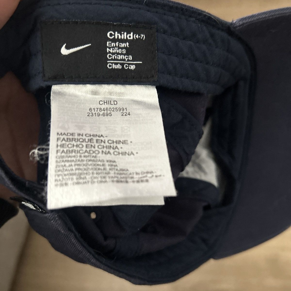 Nike Nike vintage "Swoosh" strap-back hat “dad caps” Size ONE SIZE - 5 Thumbnail