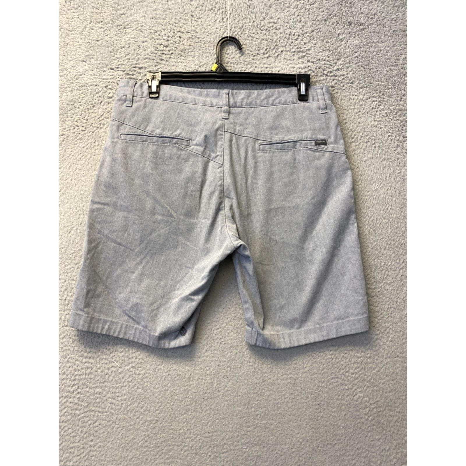 Volcom VINTAGE Volcom Men’s Shorts Chino Gray Size 34 Summer Casual Size US 34 / EU 50 - 7 Thumbnail
