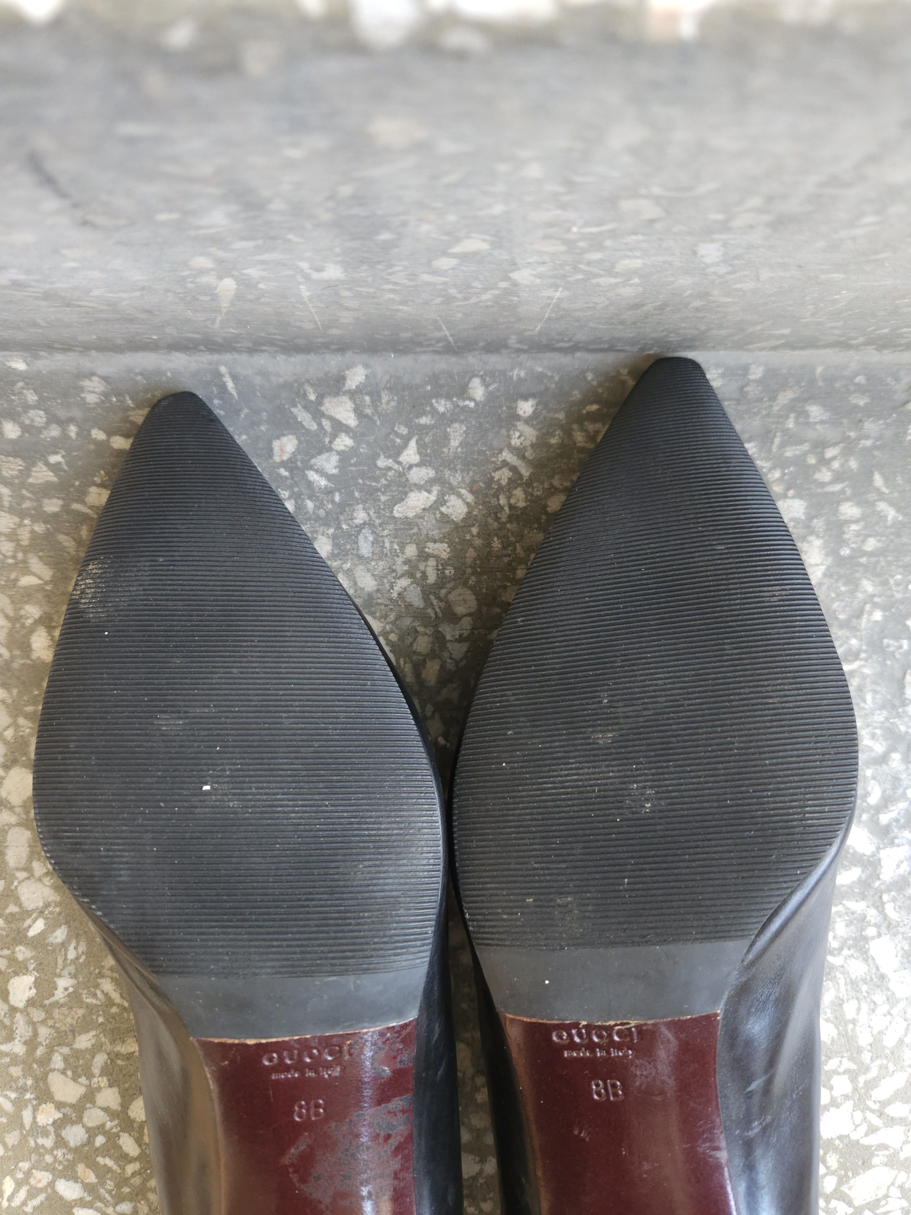 Gucci Archive y2k Gucci pointed toe bow ribbon kitten heels Size US 8 / IT 38 - 13 Thumbnail
