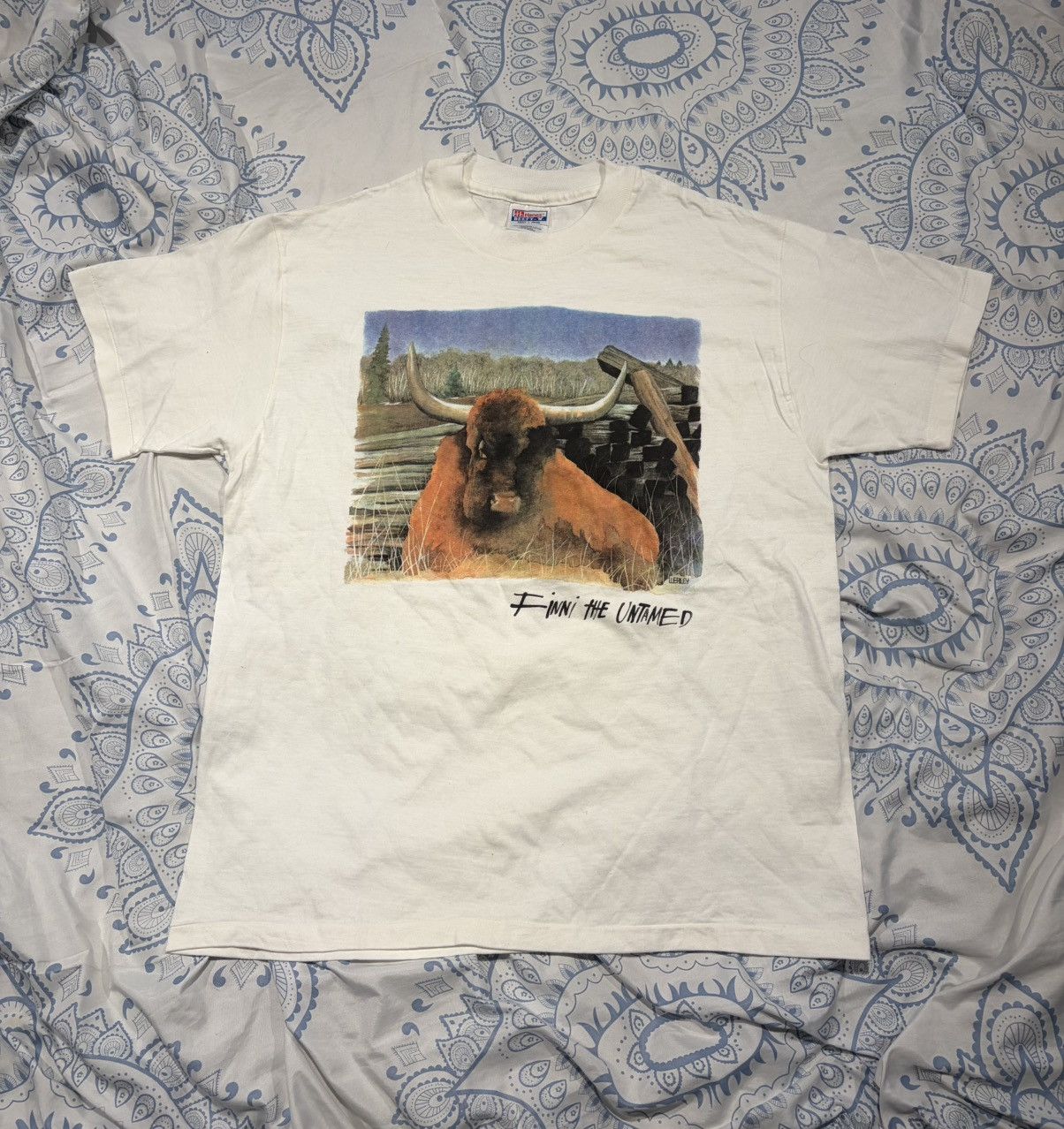 Vintage Vintage cow Shirt Large Size US L / EU 52-54 / 3 - 1 Thumbnail