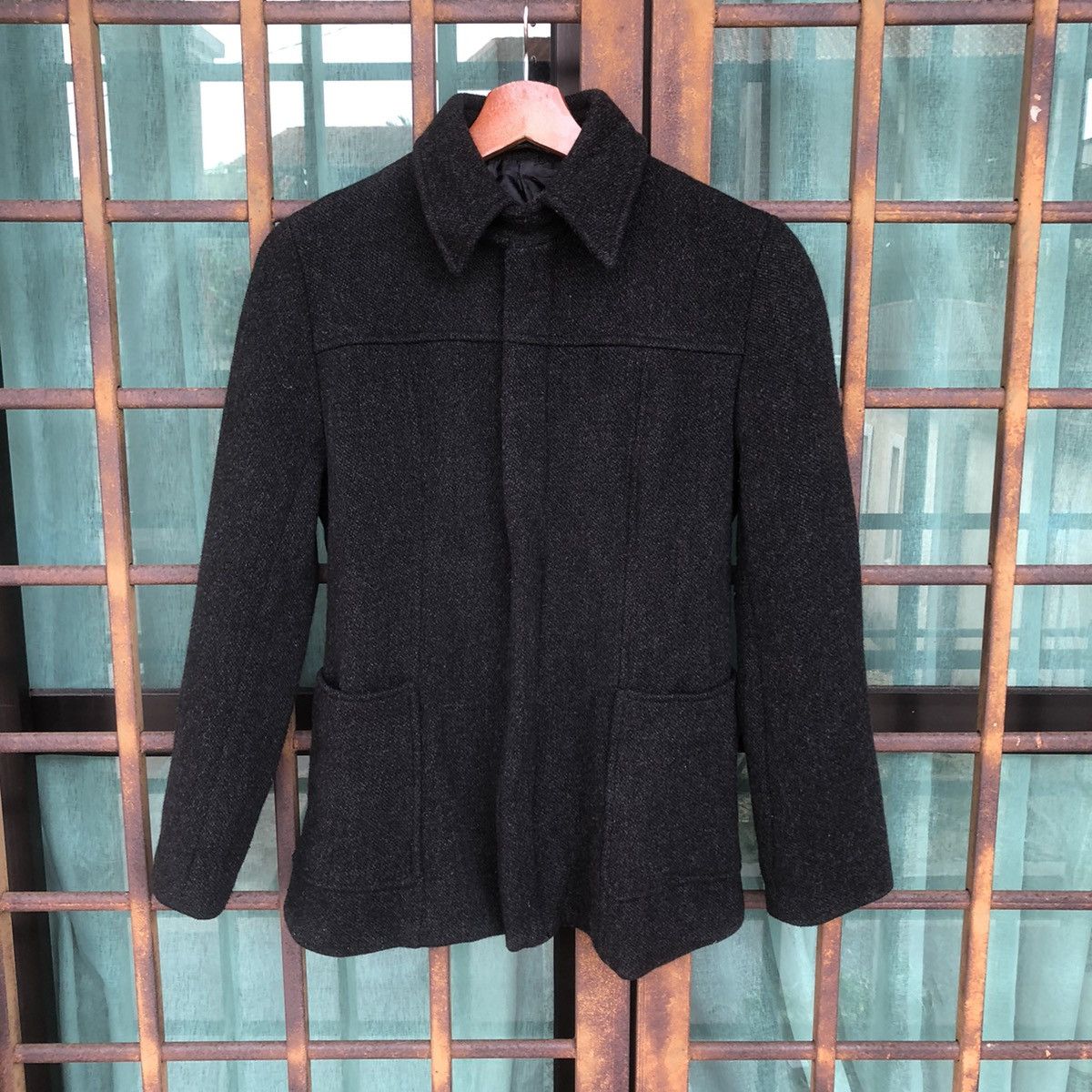 Ined By Issey Miyake Wool zipper Jacket