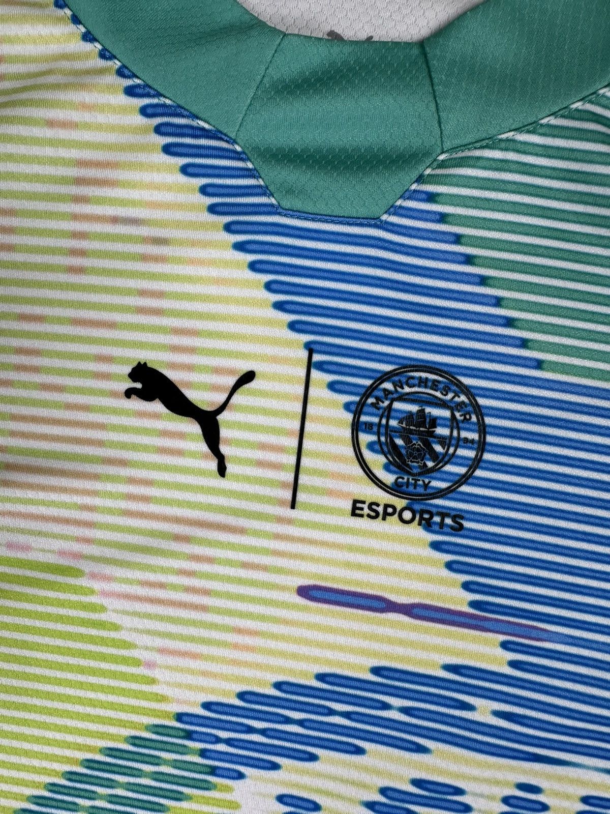 Puma Puma Manchester City Esports Soccer Jersey Size US M / EU 48-50 / 2 - 5 Thumbnail