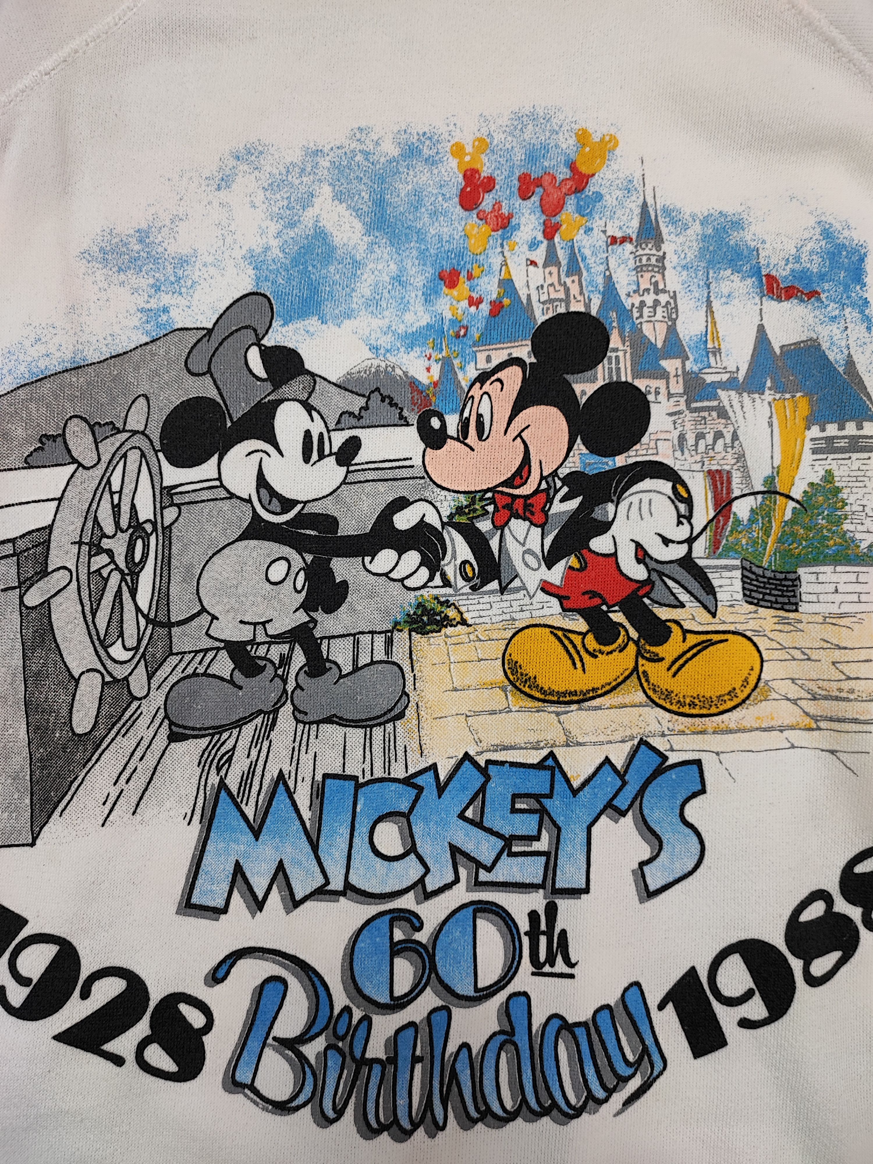 Disney Vintage 80s Disney Mickey sweatshirt Pullover Size US M / EU 48-50 / 2 - 4 Thumbnail