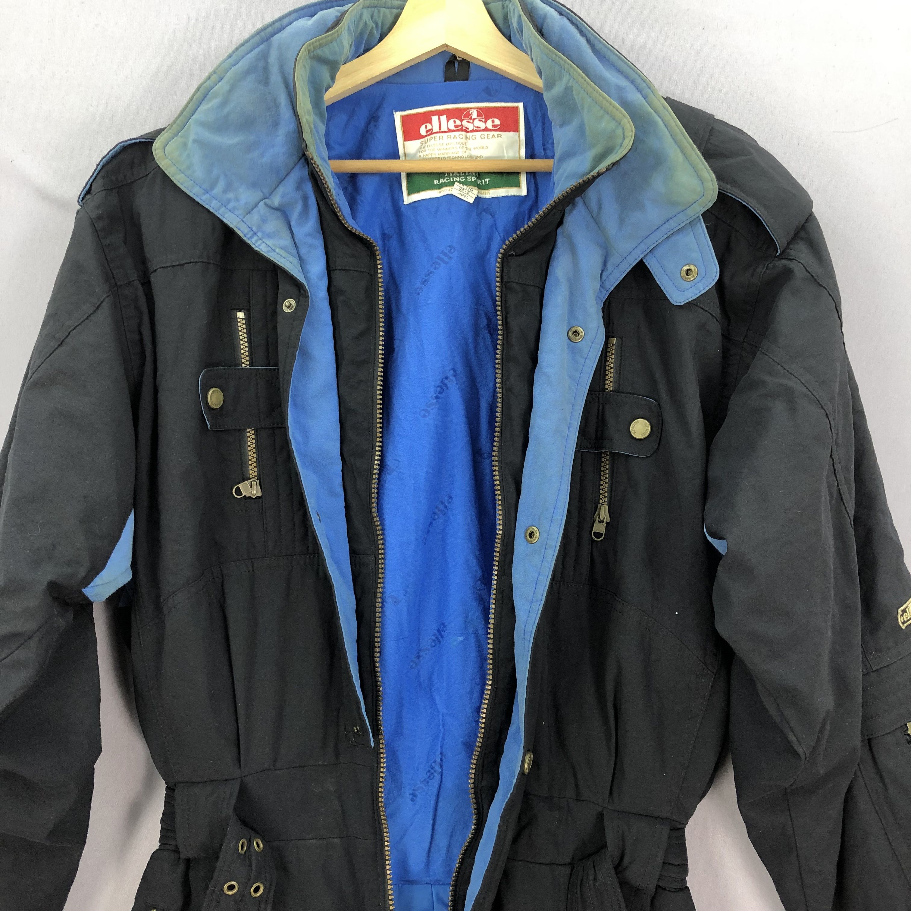 Ellesse × Vintage Vintage 90s Ellesse Ski Overalls Snowboards Ski Wear Suits Size US 30 / EU 46 - 9 Thumbnail