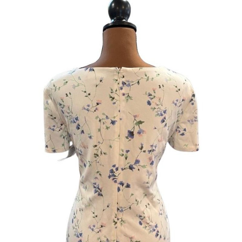 Lauren Ralph Lauren Lauren Ralph Lauren “Darris” Floral Short Sleeve Midi Dress Size XL / US 12-14 / IT 48-50 - 5 Thumbnail