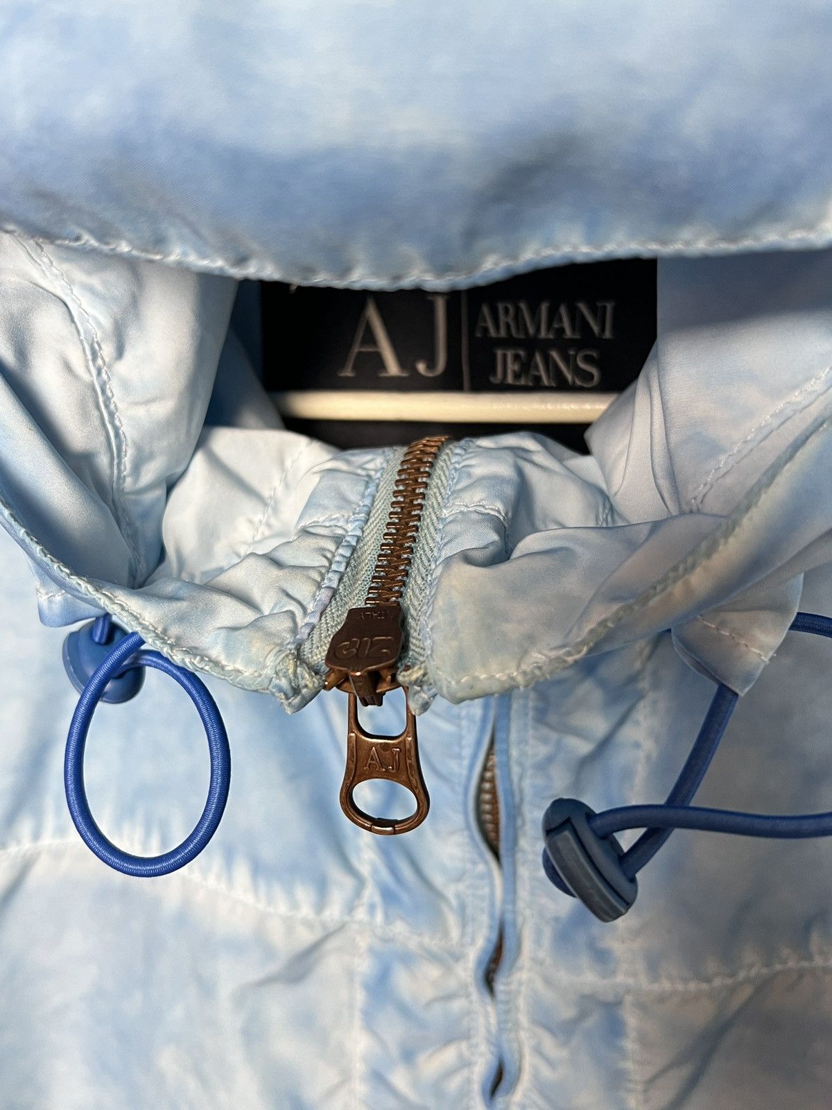 Giorgio Armani armani y2k dyed nylon jacket windrunner Size US L / EU 52-54 / 3 - 7 Thumbnail