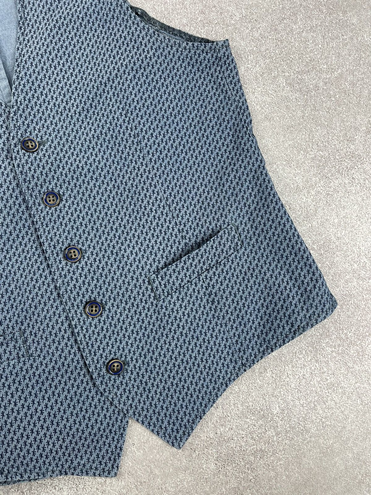 L.B.M. 1911 L.B.M. 1911 Waistcoat Sleeveless Gilet Vest 46R Size 46R - 3 Thumbnail