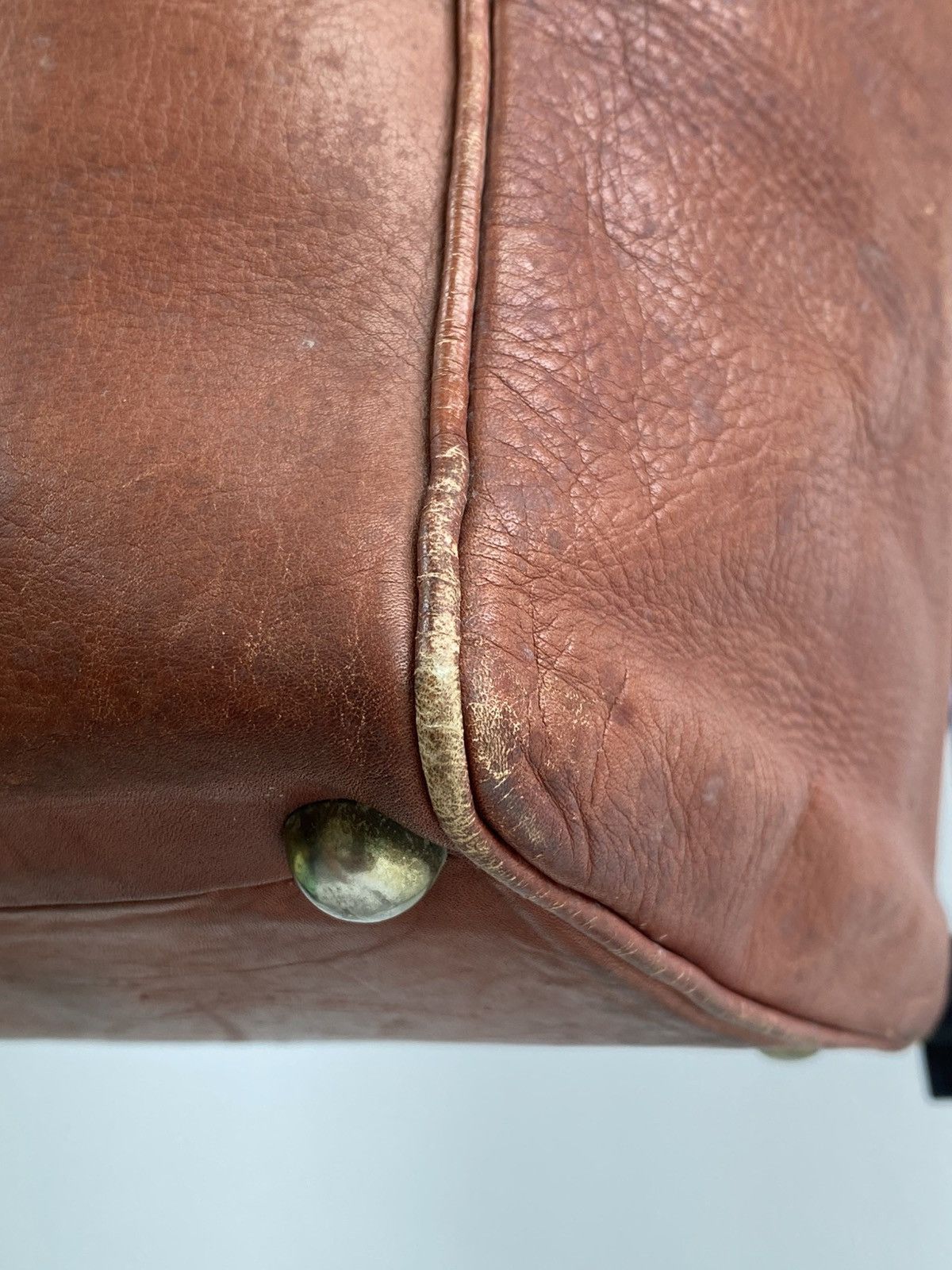 Porter Vintage 90's Porter Large Patina Leather Doctors Bag Size ONE SIZE - 8 Thumbnail