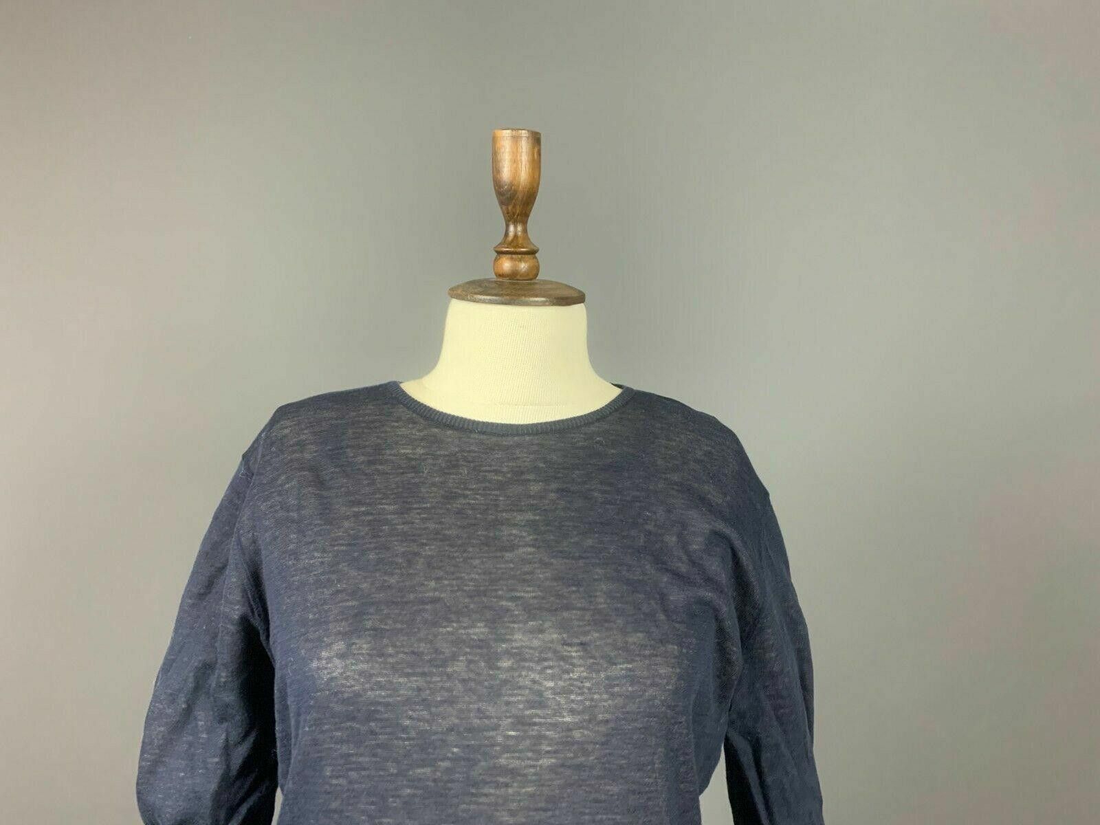 Dirk Bikkembergs Ladies Bikkembergs Blue Crew Neck Pullover Jumepr Size M Size M / US 6-8 / IT 42-44 - 5 Thumbnail