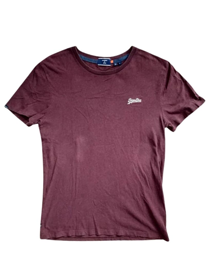 Superdry Superdry Maroon T-shirt : L Size US L / EU 52-54 / 3 - 1 Thumbnail