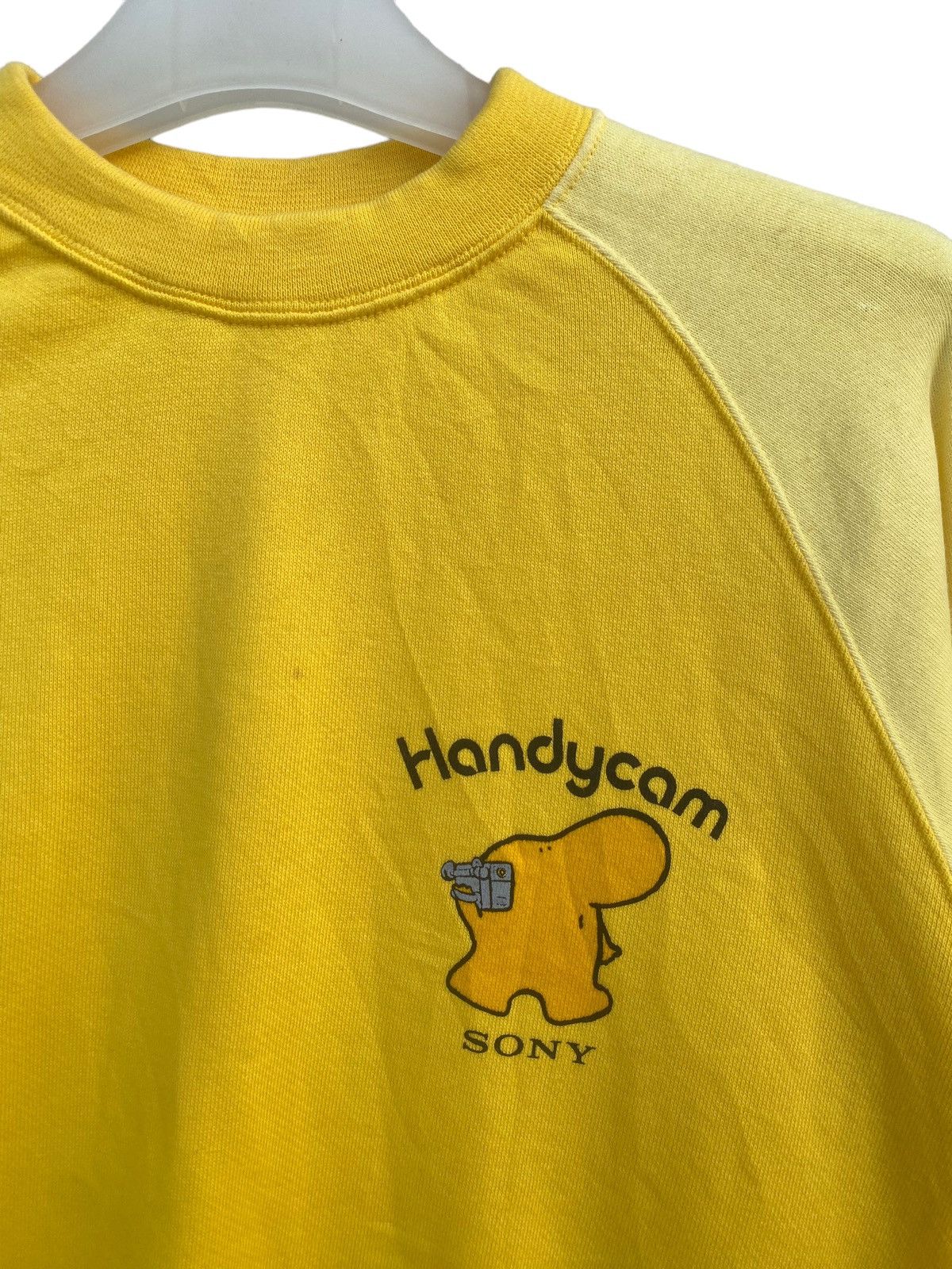 Sony Vintage Sony Handycam Raglan Sweatshirt Size US M / EU 48-50 / 2 - 3 Thumbnail