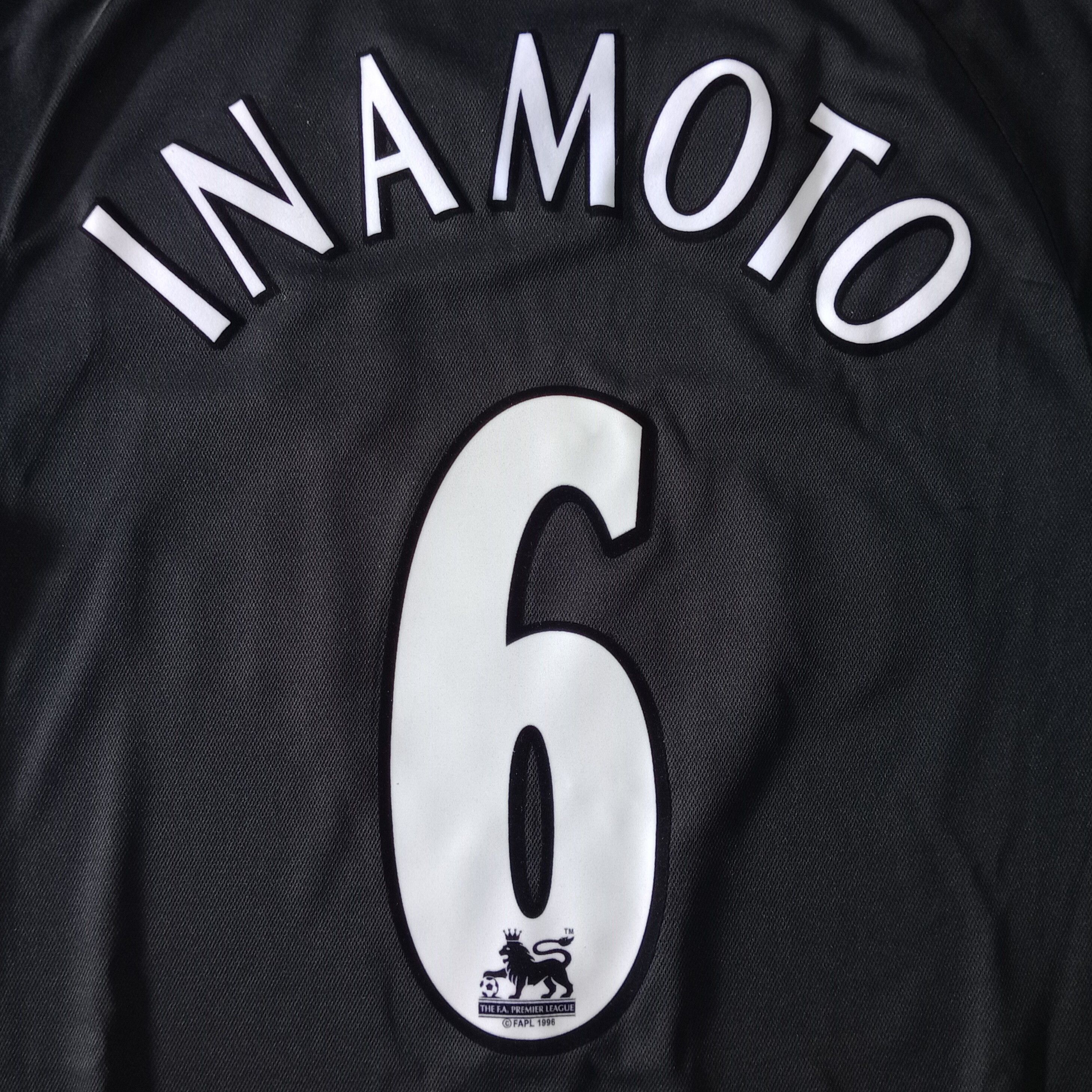 Adidas Fulham 2002-2003 Away Jersey Junichi Inamoto 6 Size US M / EU 48-50 / 2 - 4 Thumbnail