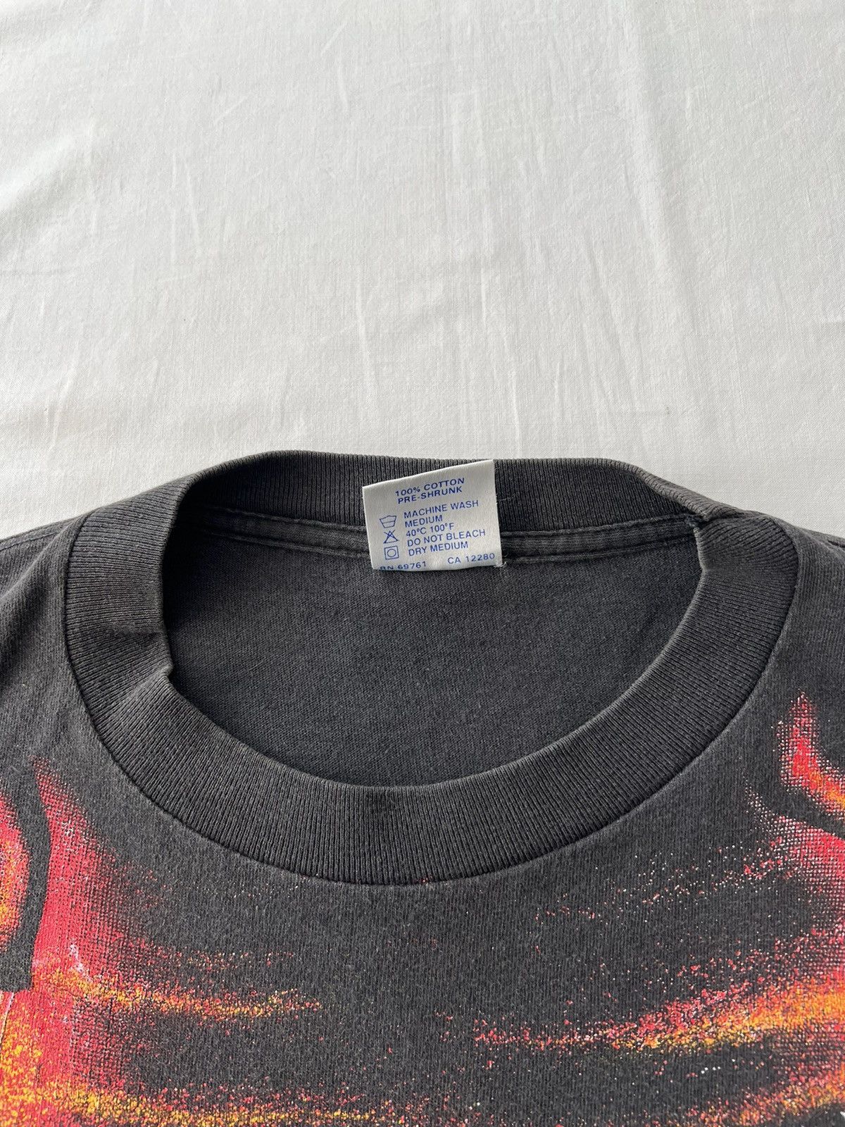 Band Tees Vintage 1991 Metallica Master Of Puppets AOP T-shirt Size US XL / EU 56 / 4 - 9 Thumbnail