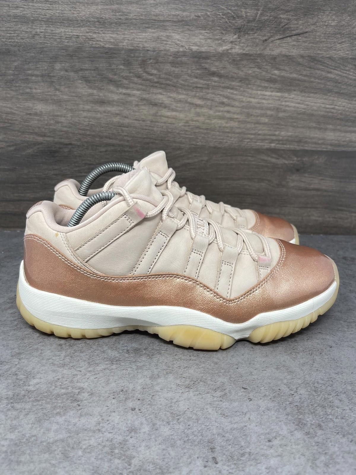 Jordan Brand Air Jordan 11 Low Rose Gold Womens Size 9 Sneakers Size US 9 / IT 39 - 5 Thumbnail