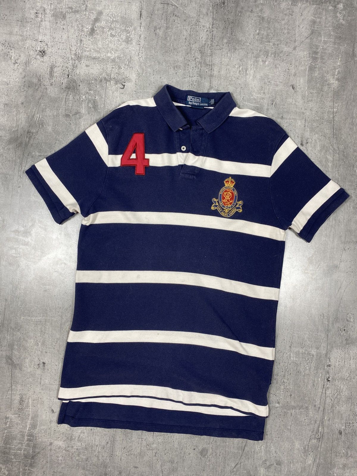 Polo Ralph Lauren Vintage Polo Ralph Lauren Rugby shirt Big Logo Chief Keef Size US L / EU 52-54 / 3 - 1 Thumbnail