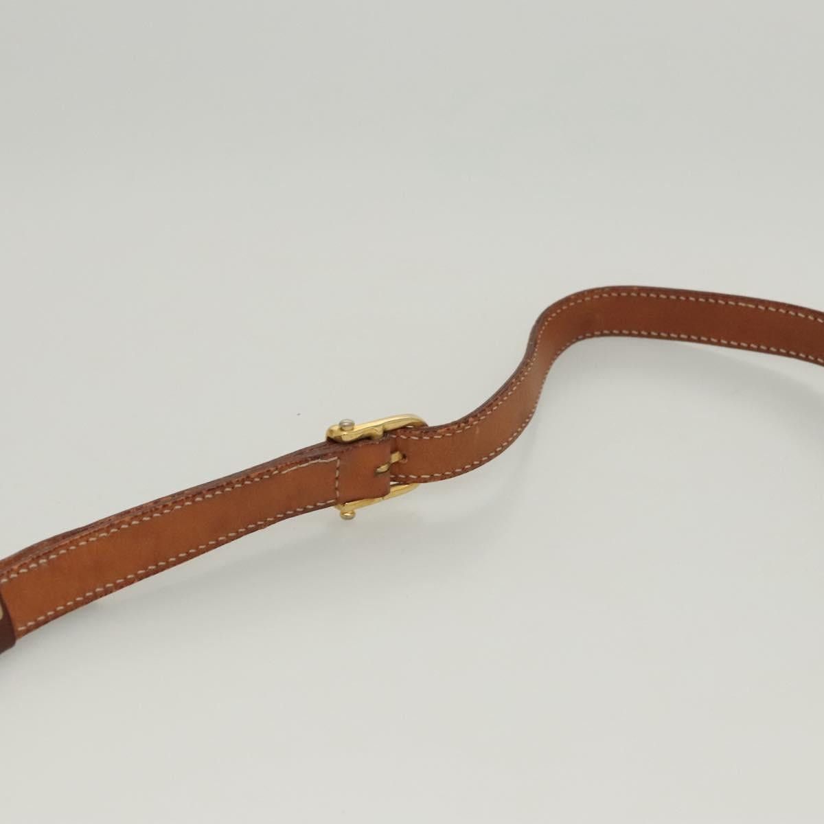 Celine CELINE Macadam Canvas Shoulder Bag Pvc Brown Gold Size ONE SIZE - 8 Thumbnail