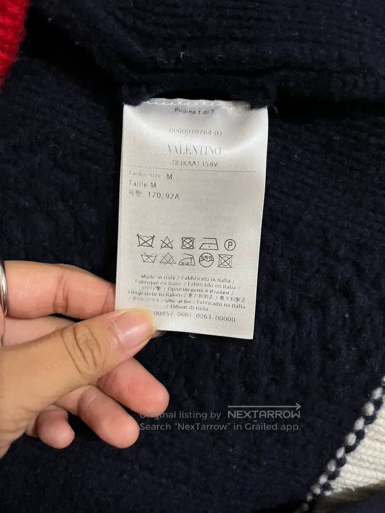 Valentino Valentino Wool and cashmere blend knitted cardigan Size M / US 6-8 / IT 42-44 - 6 Thumbnail
